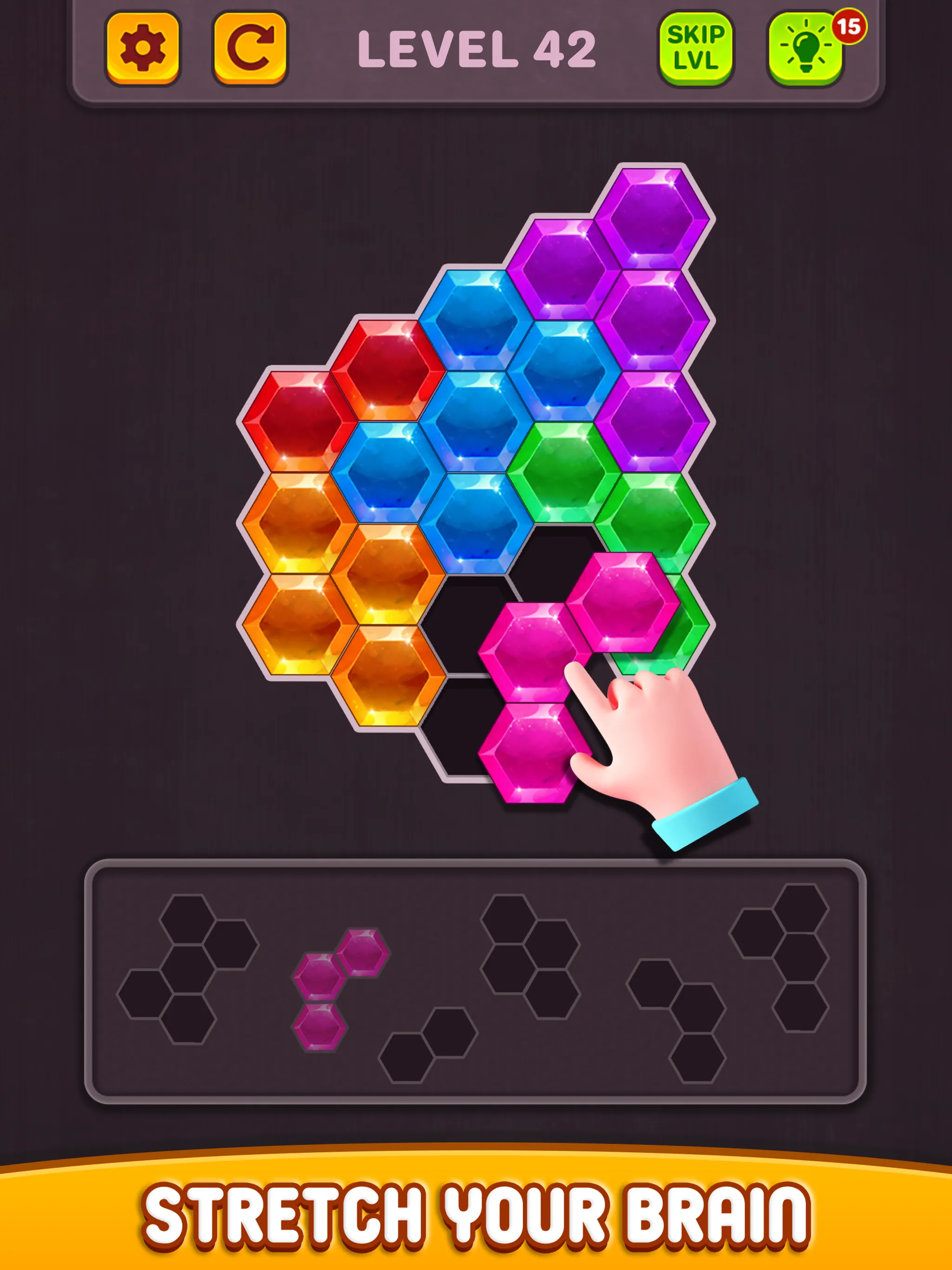 Hexa Block Puzzle: Tangram Puz | Indus Appstore | Screenshot