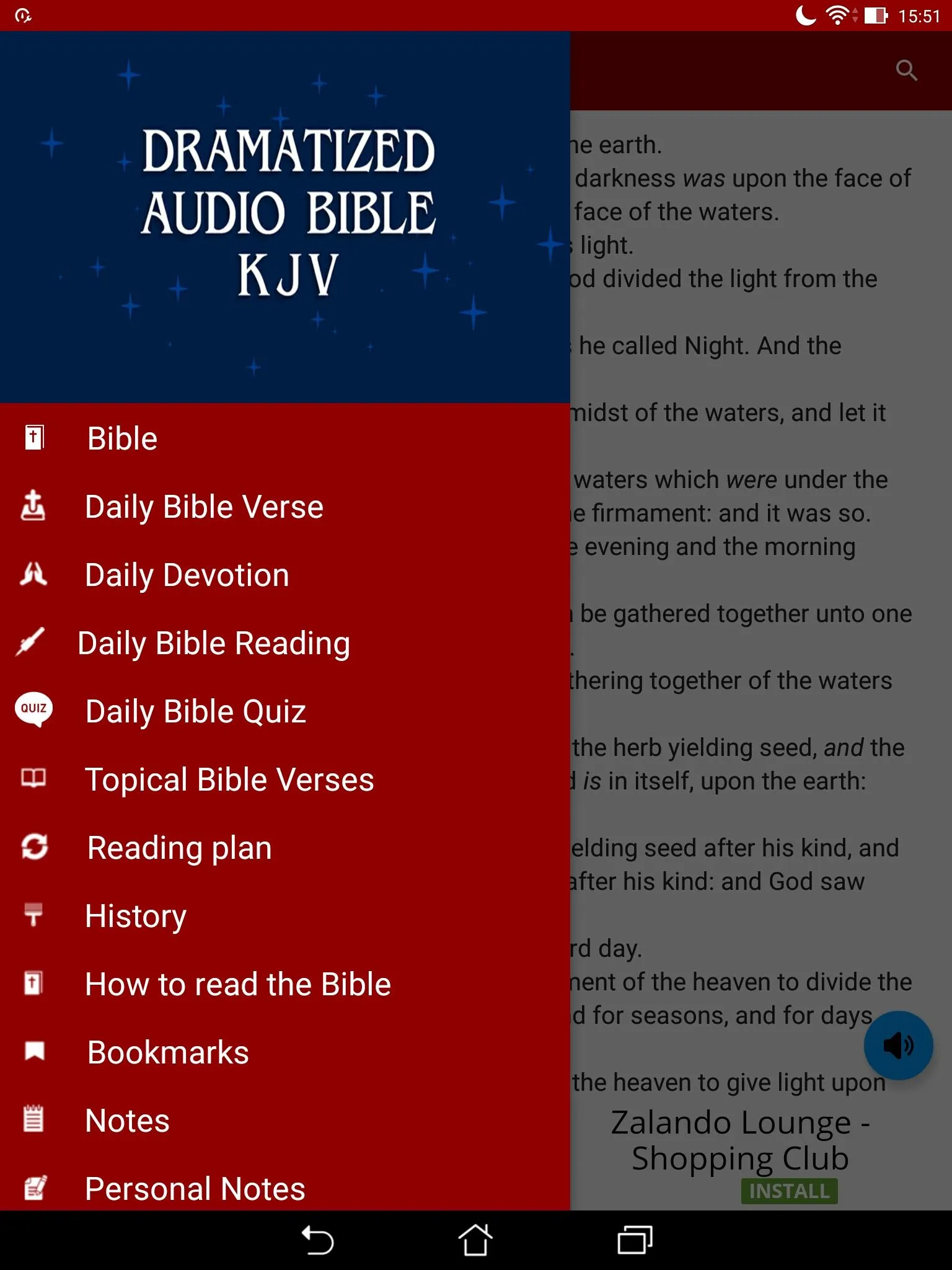 Dramatized Audio Bible - KJV | Indus Appstore | Screenshot