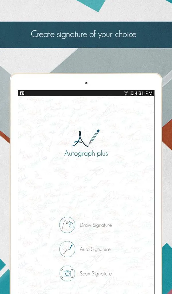 Autograph+: Signature Maker | Indus Appstore | Screenshot