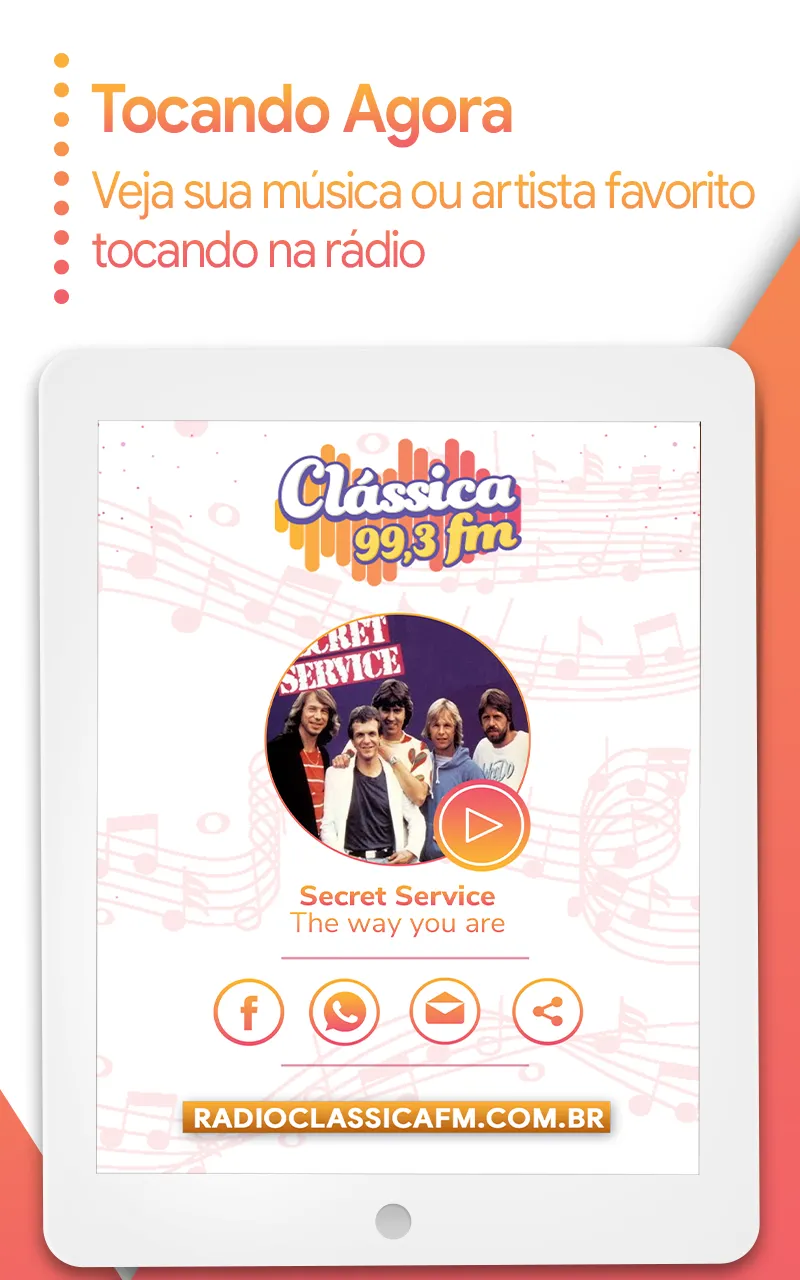 Clássica FM – Foz do Iguaçu | Indus Appstore | Screenshot