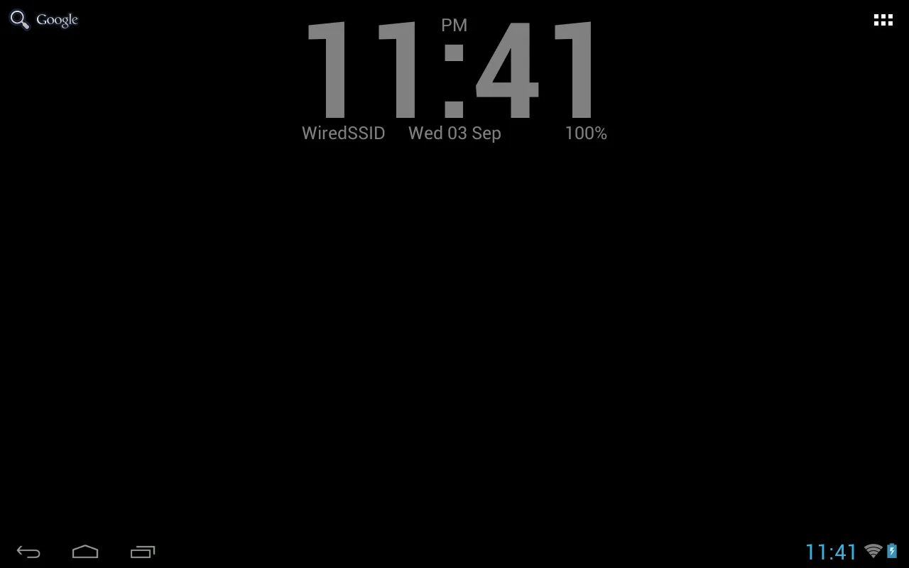 Simple Clock Live Wallpaper | Indus Appstore | Screenshot