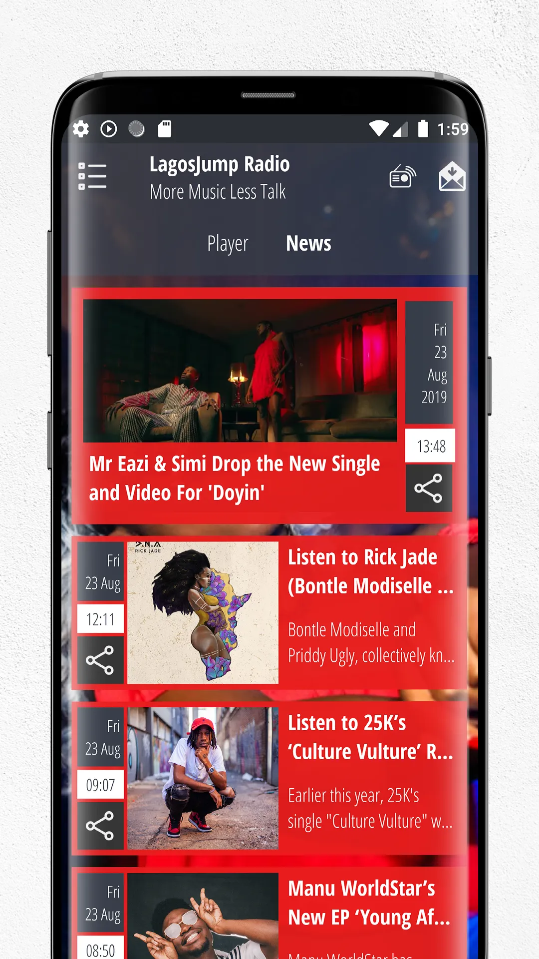 LagosJump Radio | Indus Appstore | Screenshot