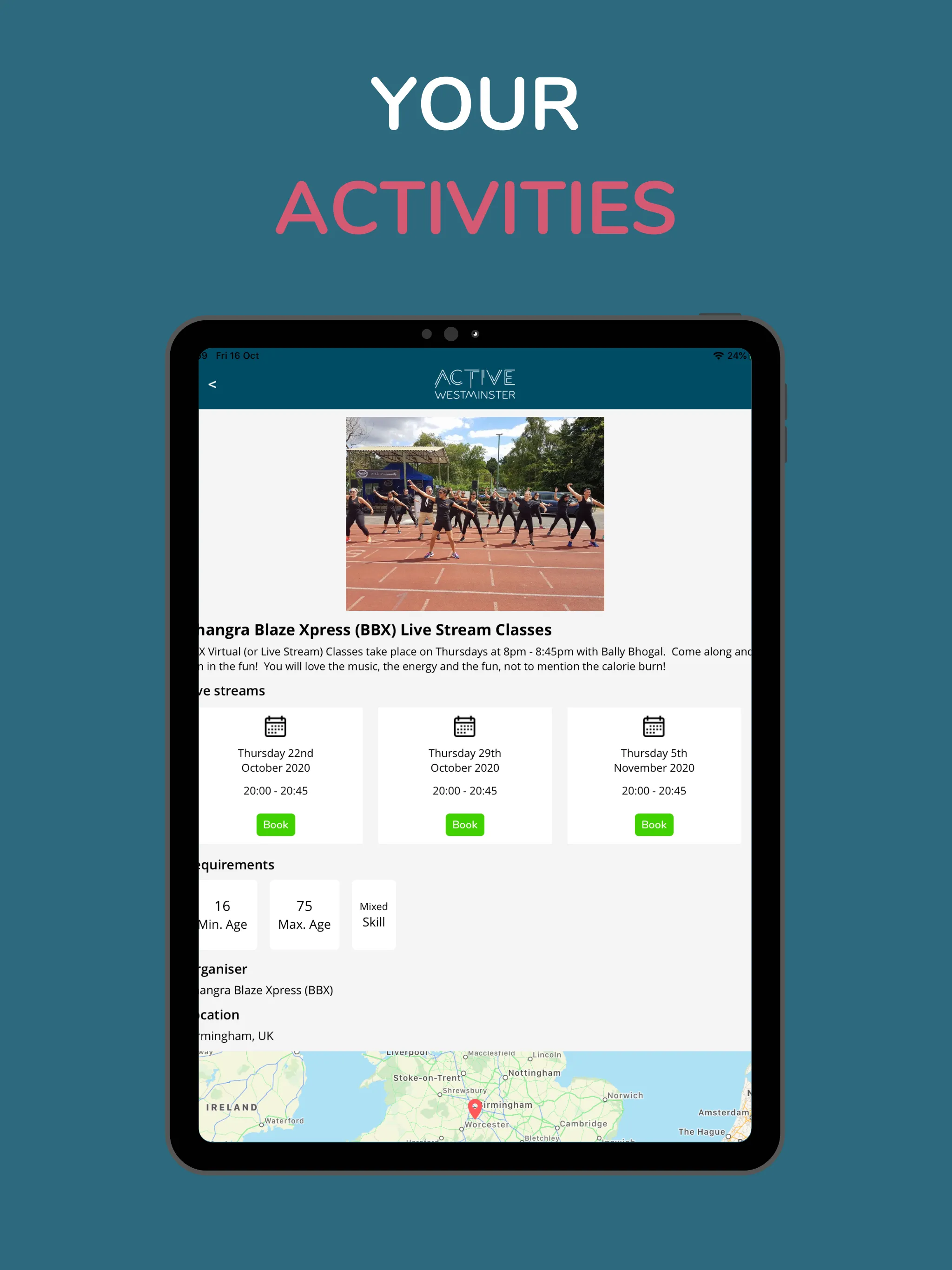 Active Westminster | Indus Appstore | Screenshot