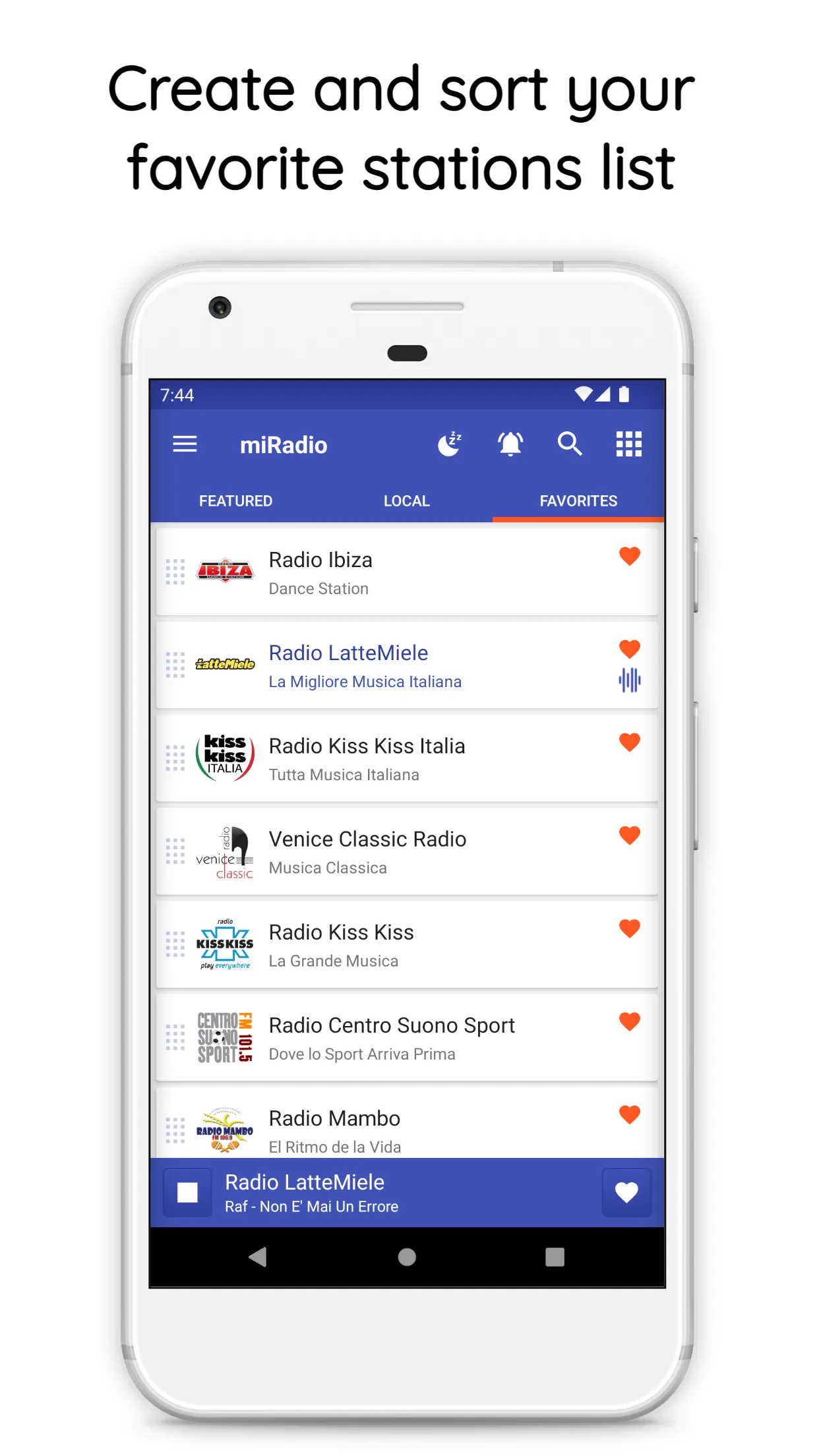 miRadio: FM Radio Italy | Indus Appstore | Screenshot