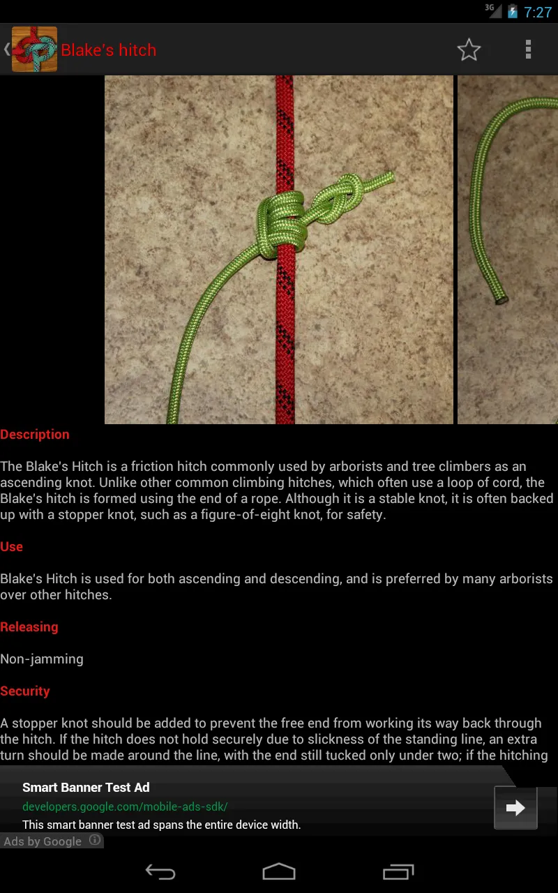 Useful Knots - Tying Guide | Indus Appstore | Screenshot