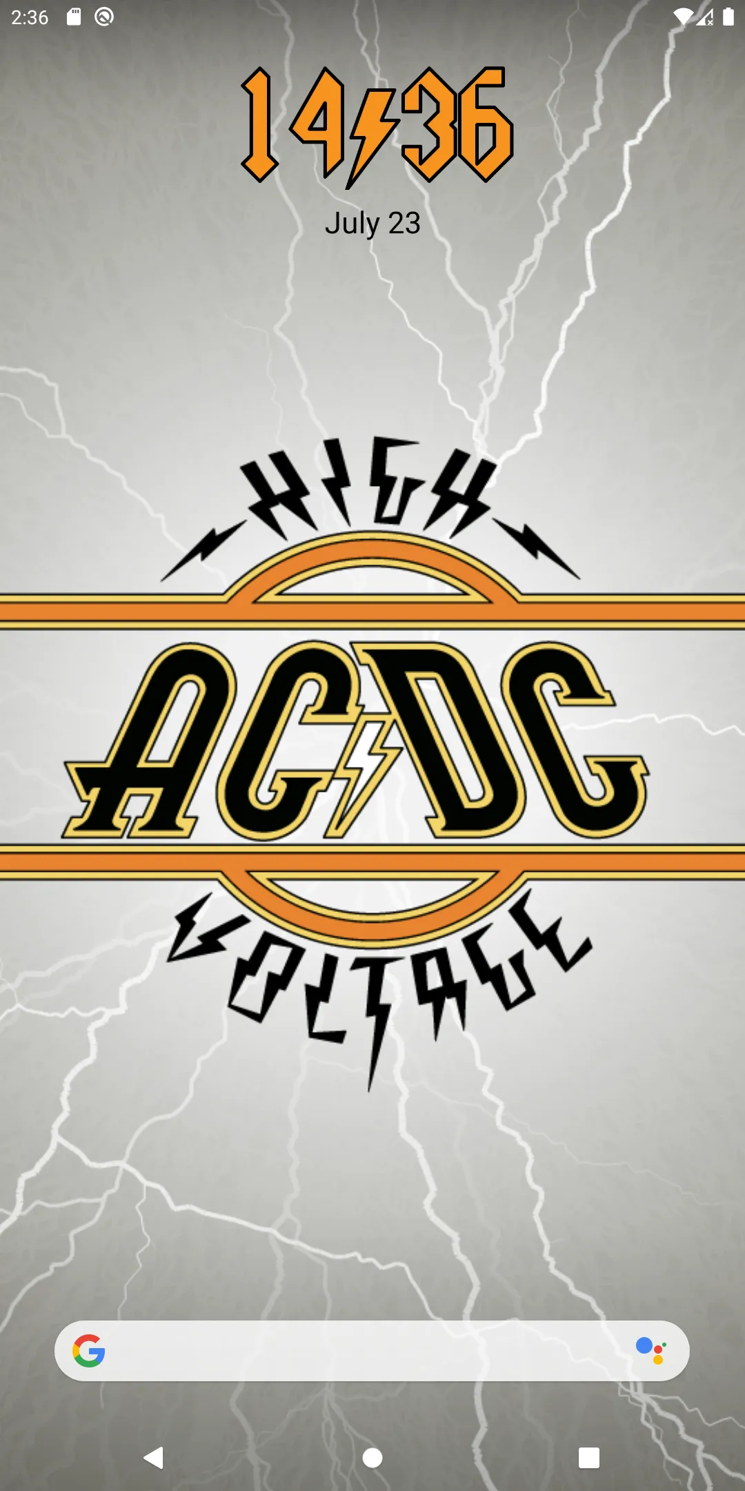 AC/DC Clock And Wallpapers | Indus Appstore | Screenshot