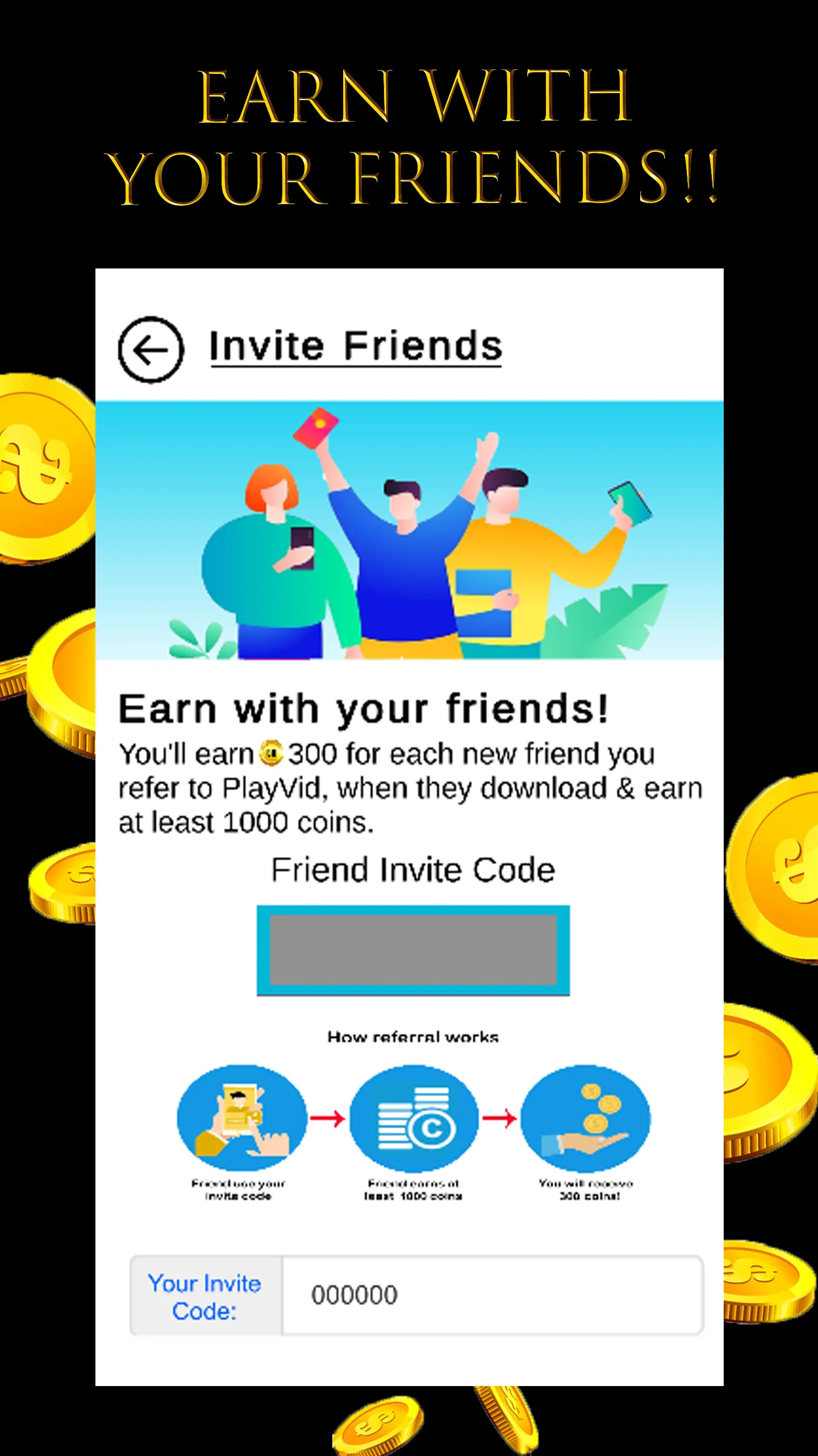 PlayVid - Earn Rewards & Money | Indus Appstore | Screenshot