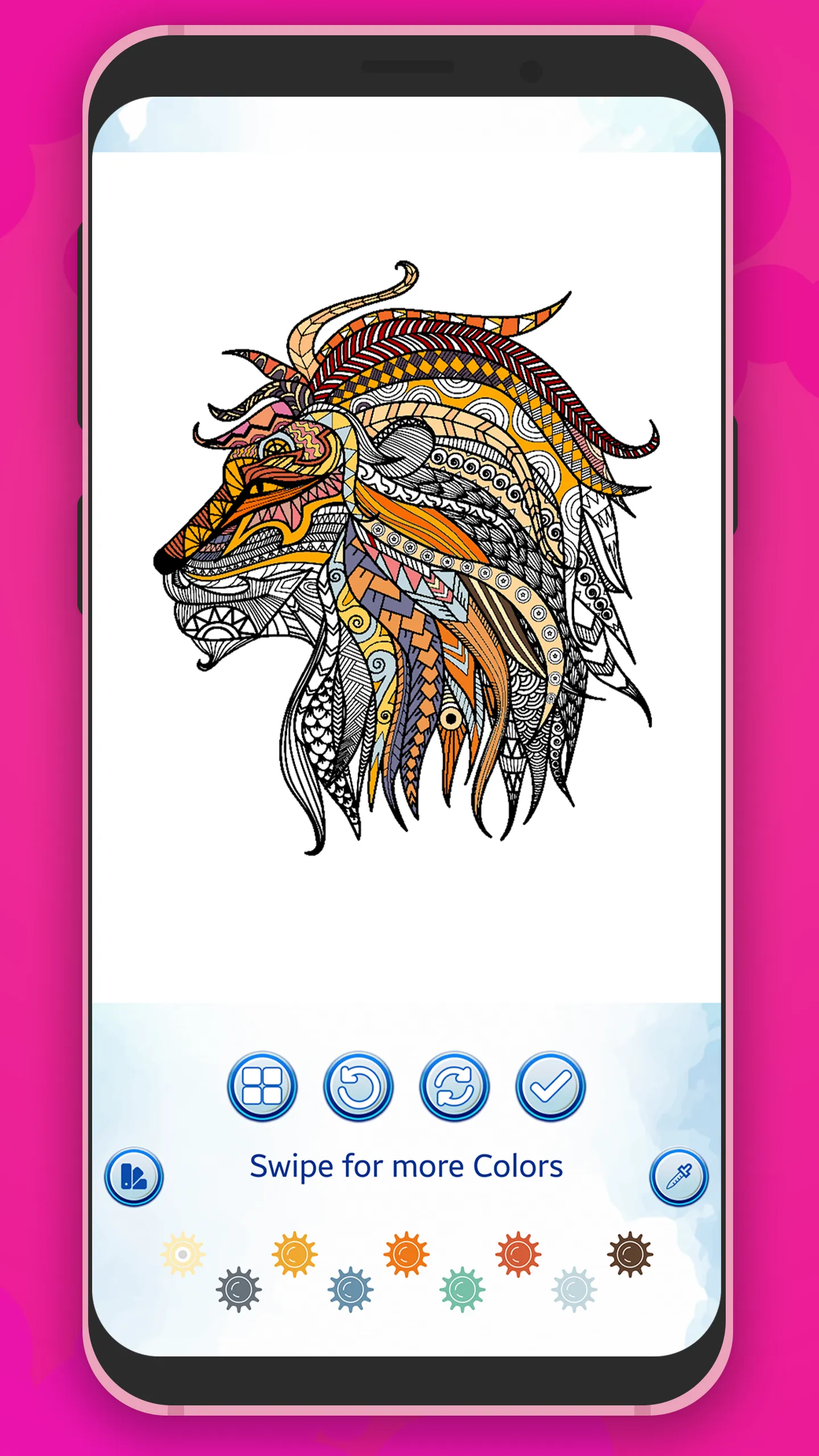 Animal Coloring Book - Mandala | Indus Appstore | Screenshot