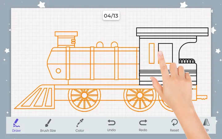 How to Draw Train | Indus Appstore | Screenshot