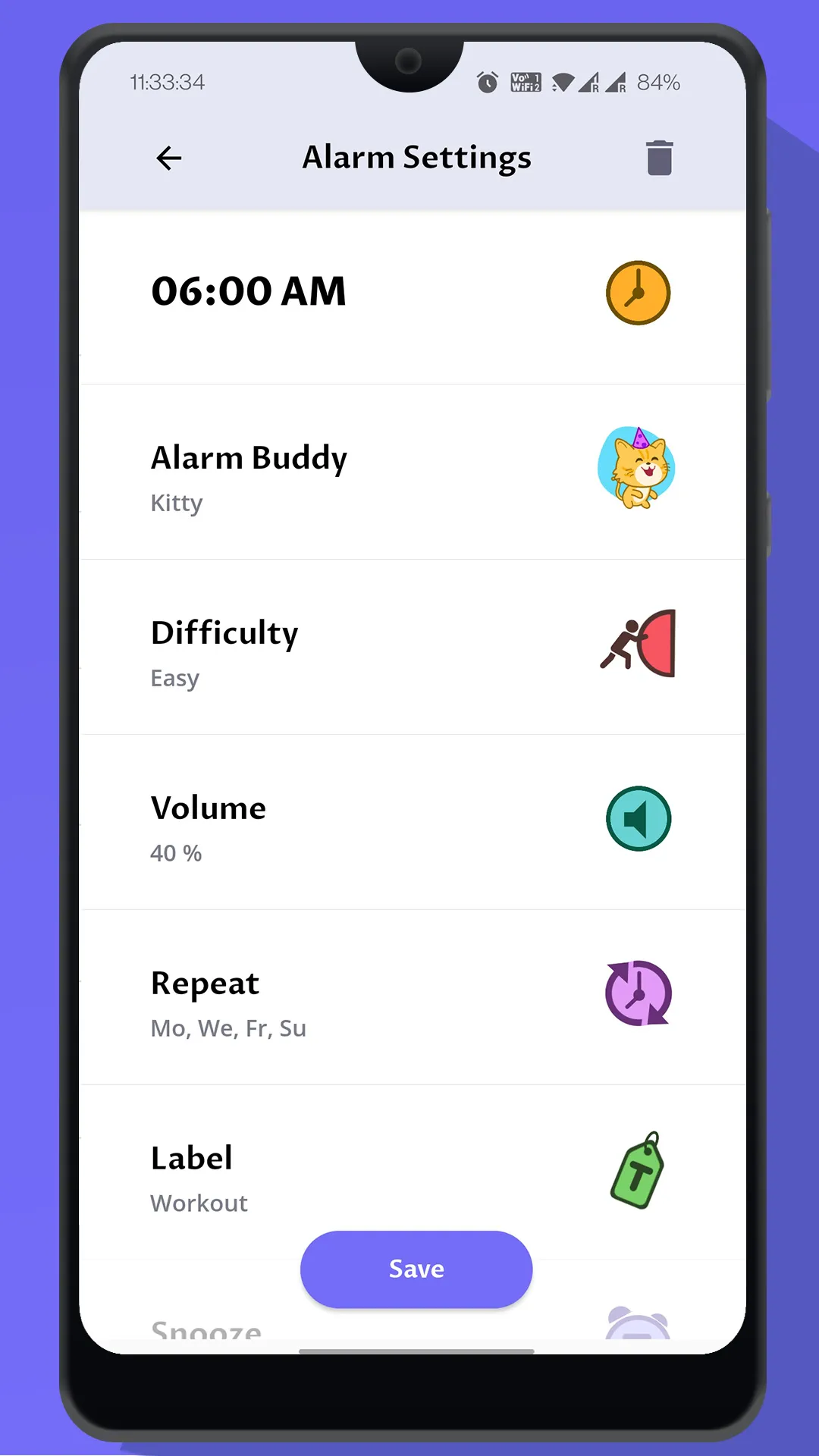 Alarm Buddy - A Fun Alarm App | Indus Appstore | Screenshot