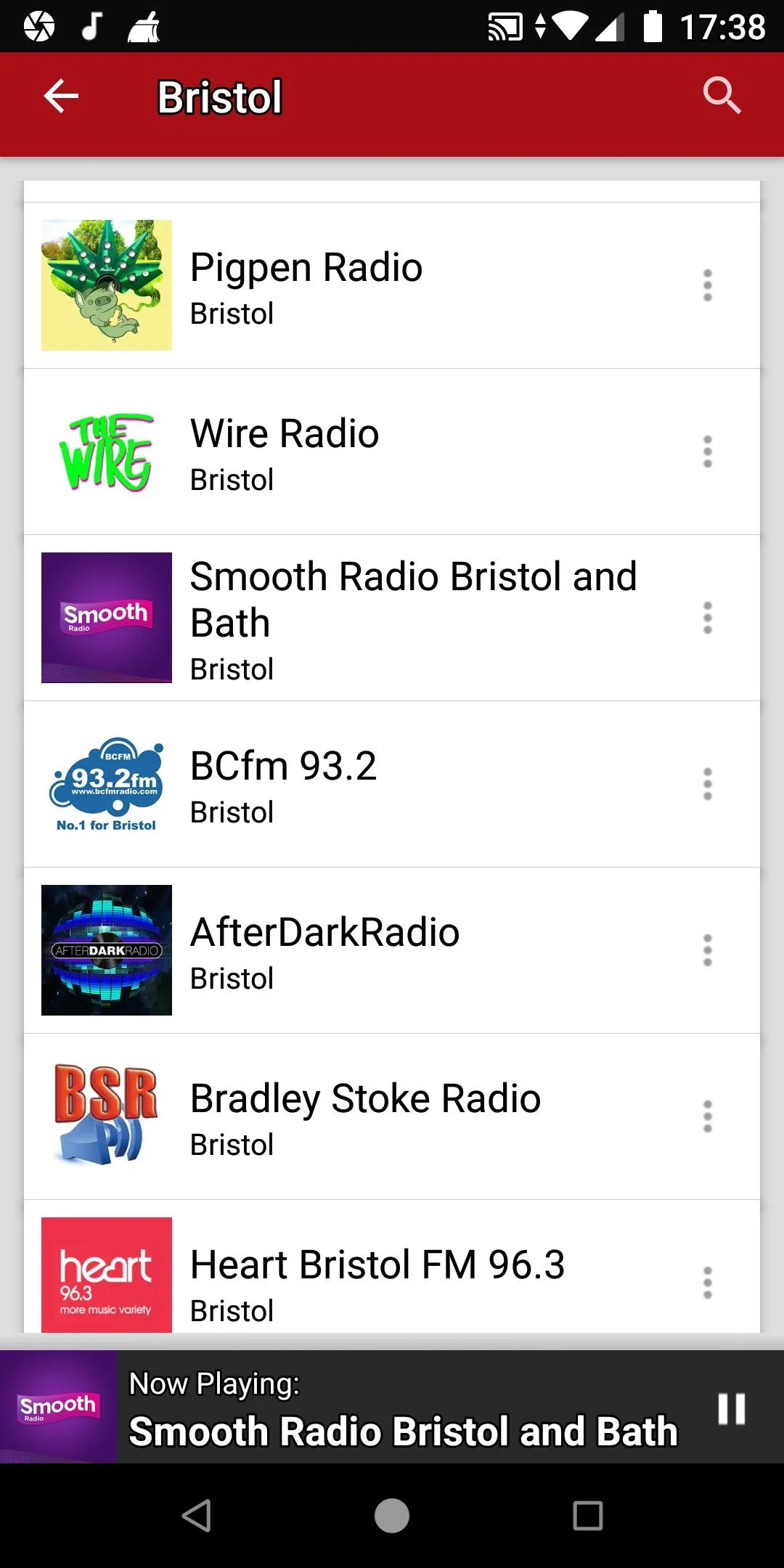 Bristol Radio Stations - UK | Indus Appstore | Screenshot