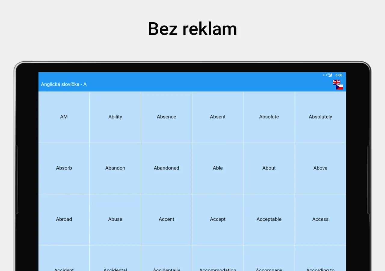 Anglická slovíčka | Indus Appstore | Screenshot