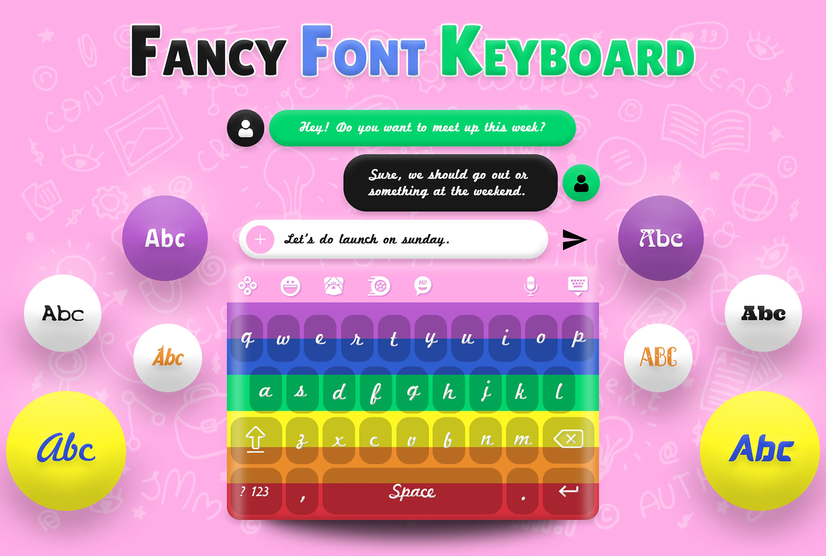 Keyboard : Emoji, Theme & Gifs | Indus Appstore | Screenshot