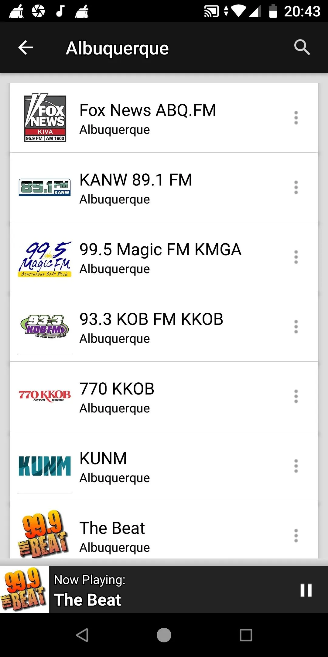 Albuquerque Radio Stations | Indus Appstore | Screenshot