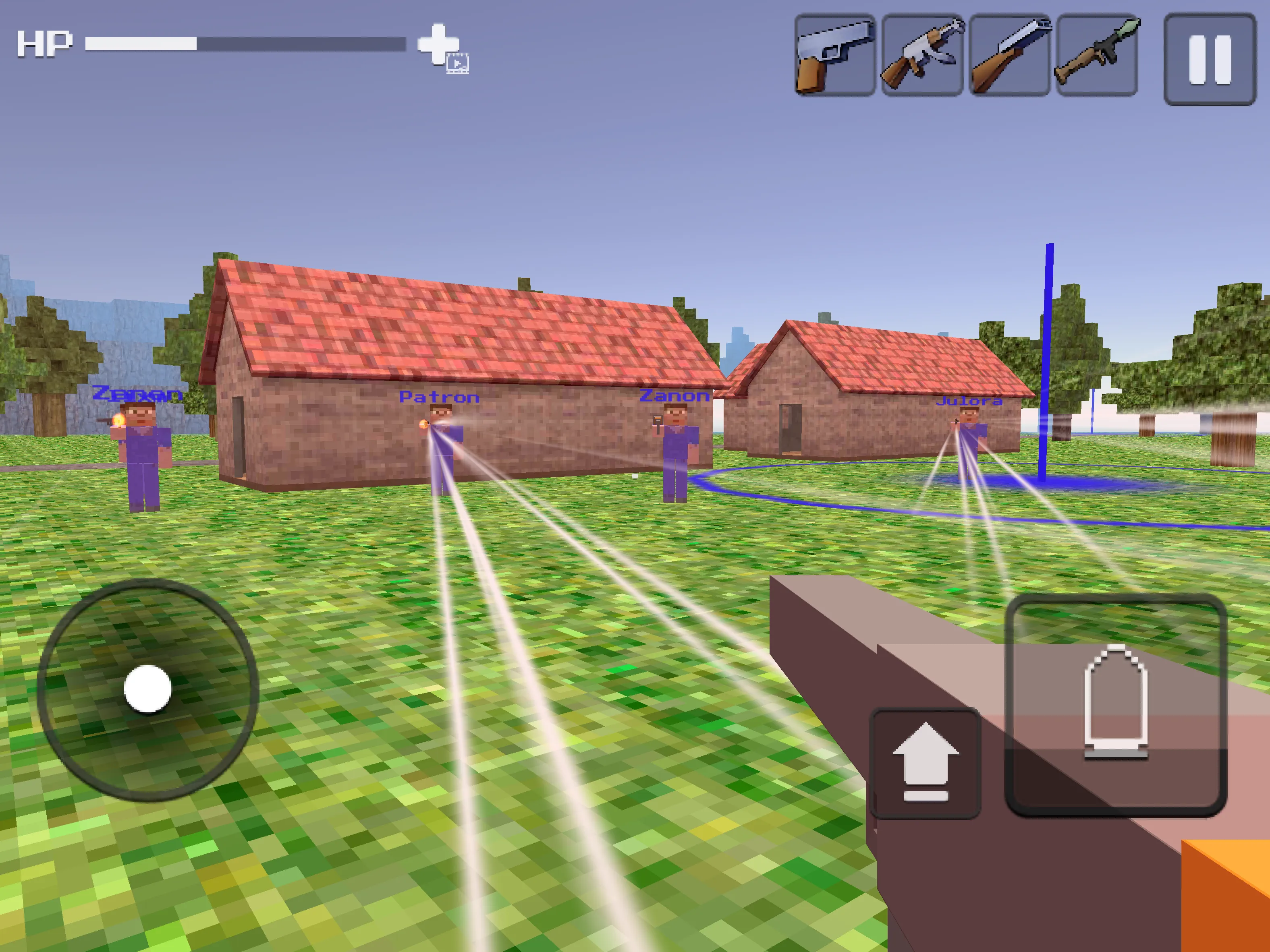 Pixel Gun Shooter 3D | Indus Appstore | Screenshot