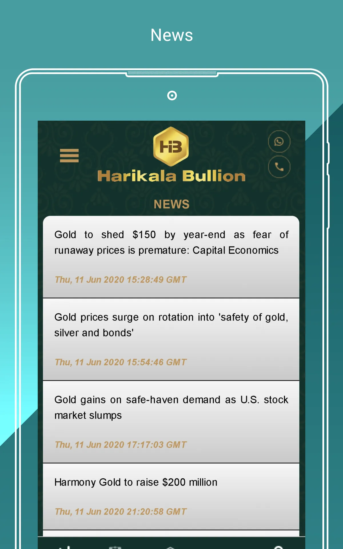 Harikala Bullion | Indus Appstore | Screenshot