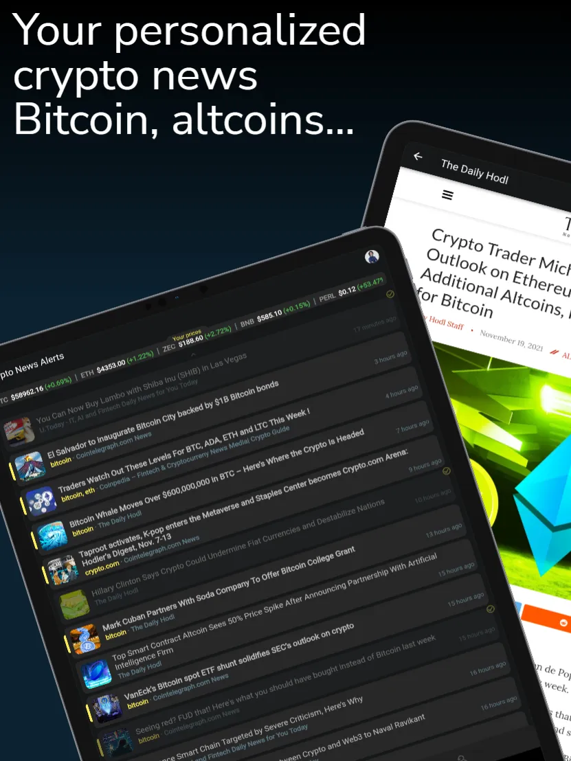 Crypto News: BTC & Alt Alerts - Apps on Indus Appstore