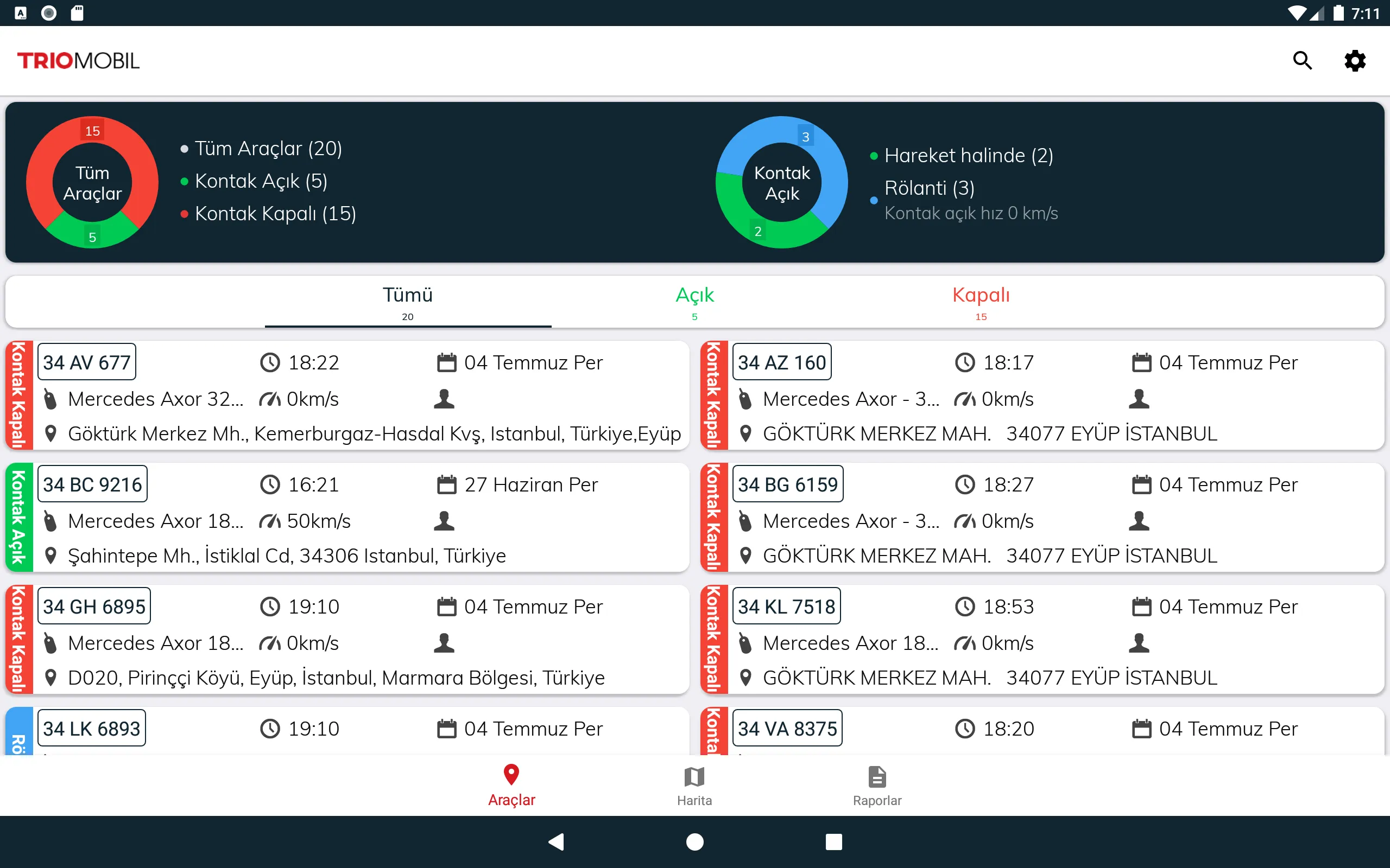 ‎Trio Mobil - Telematik | Indus Appstore | Screenshot