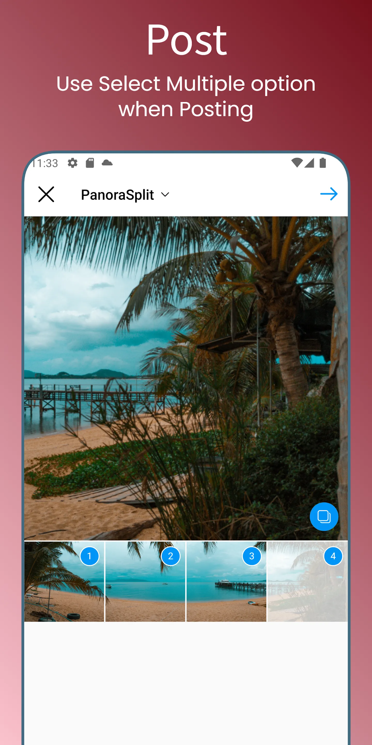 PanoraSplit - Panorama Maker | Indus Appstore | Screenshot