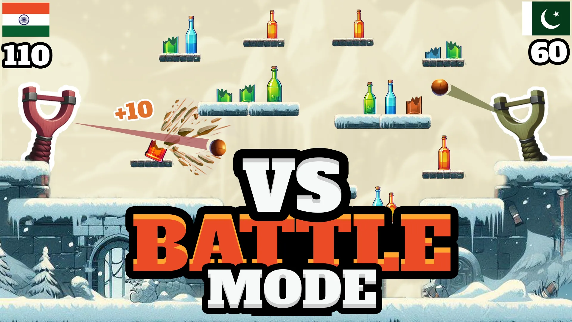 Bottle Shooting Game | Indus Appstore | Screenshot