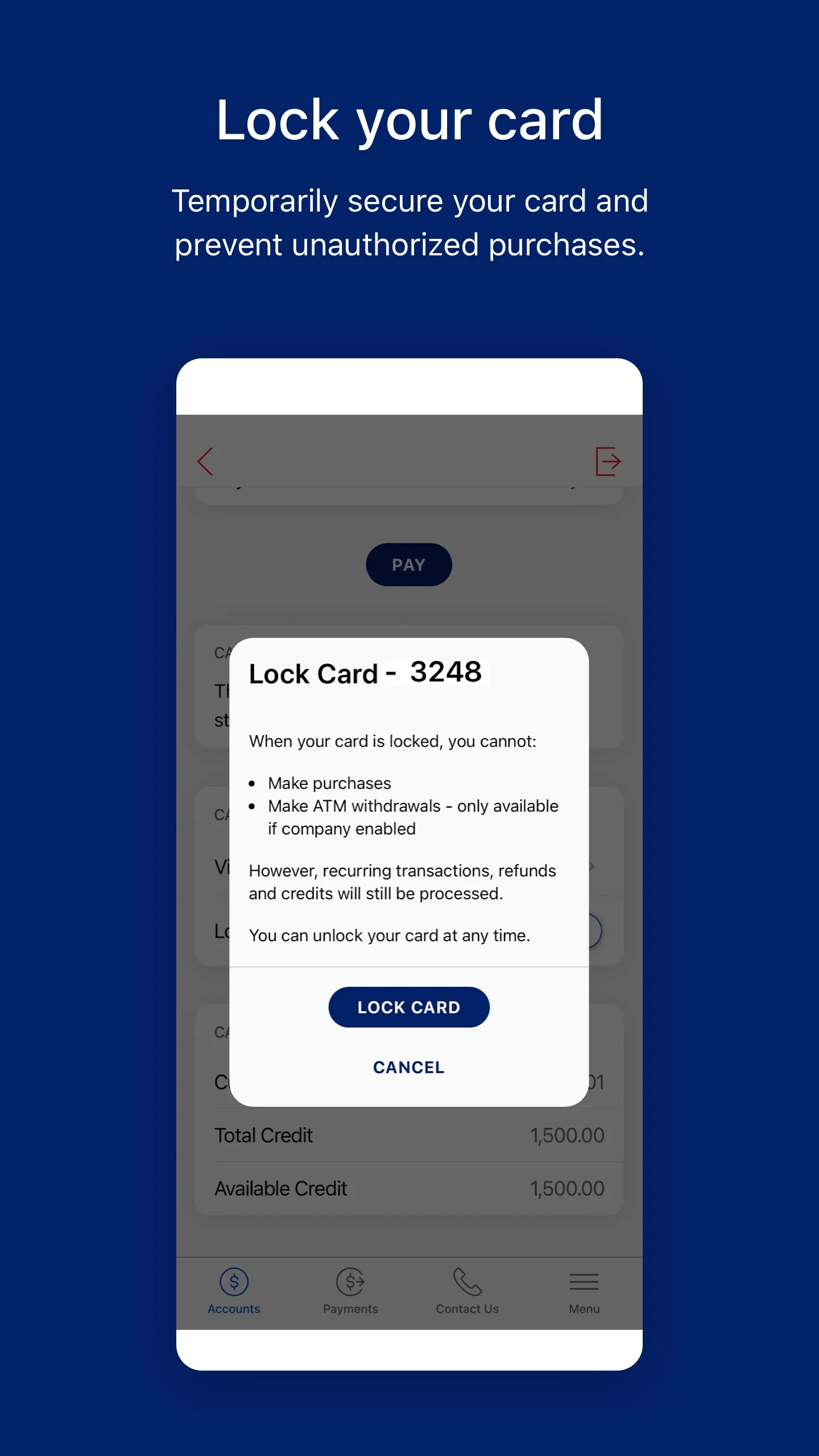 BofA Global Card Access | Indus Appstore | Screenshot