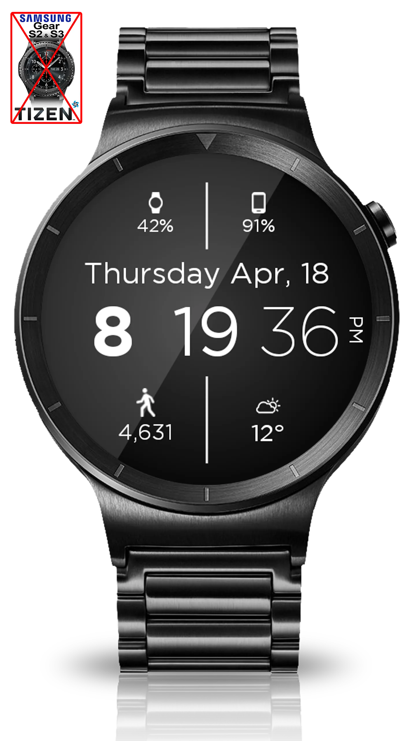 Essential Face HD Watch Face | Indus Appstore | Screenshot