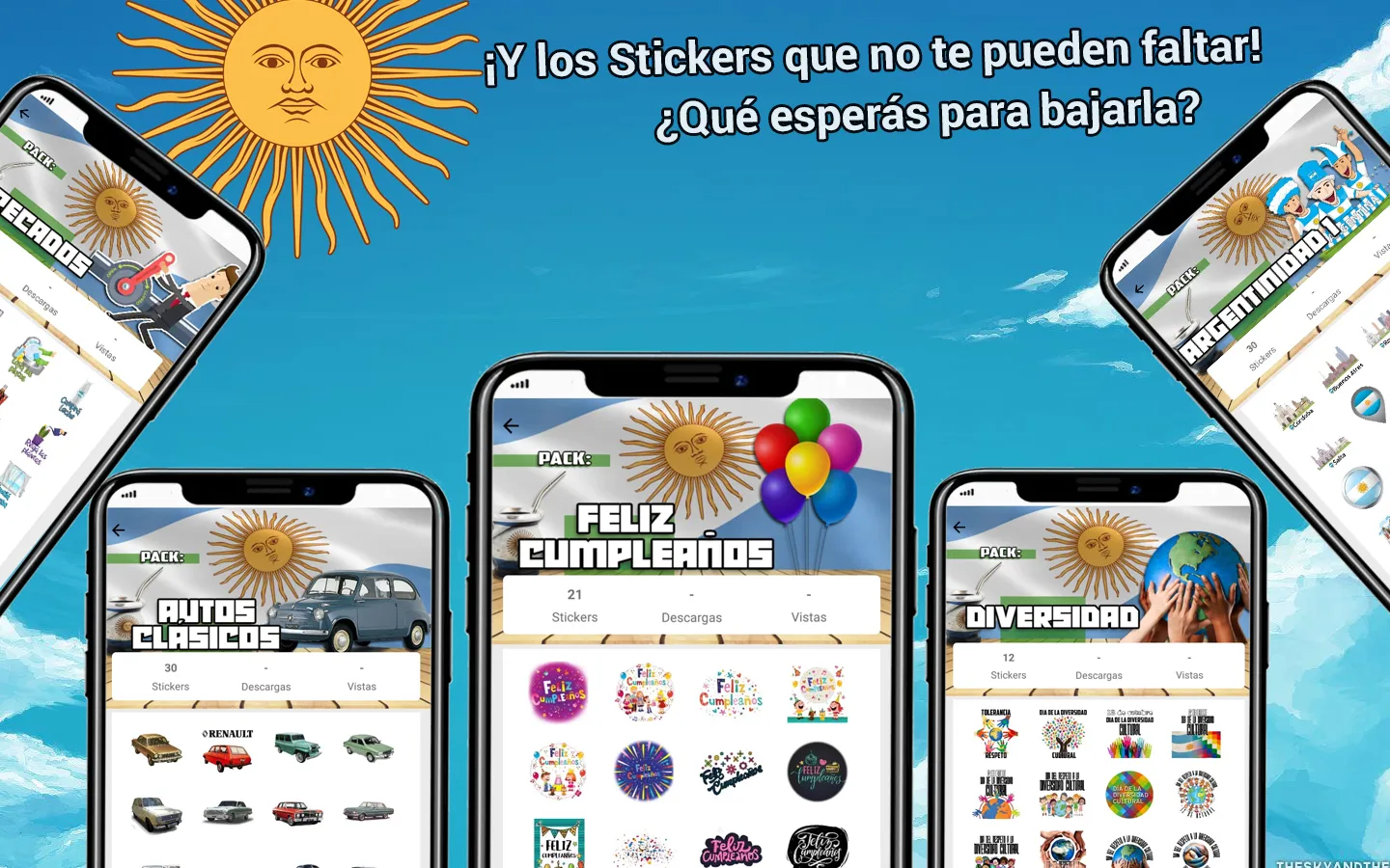 Argentine Stickers | Indus Appstore | Screenshot