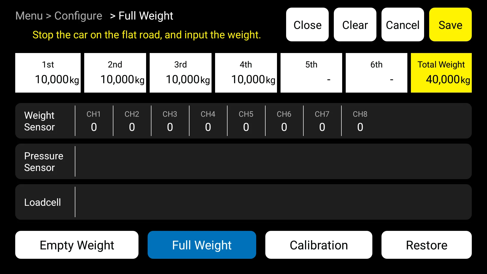 ROADLOAD : On-board Mass (OBM) | Indus Appstore | Screenshot