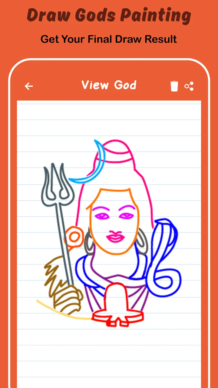 Draw Gods Designs | Indus Appstore | Screenshot