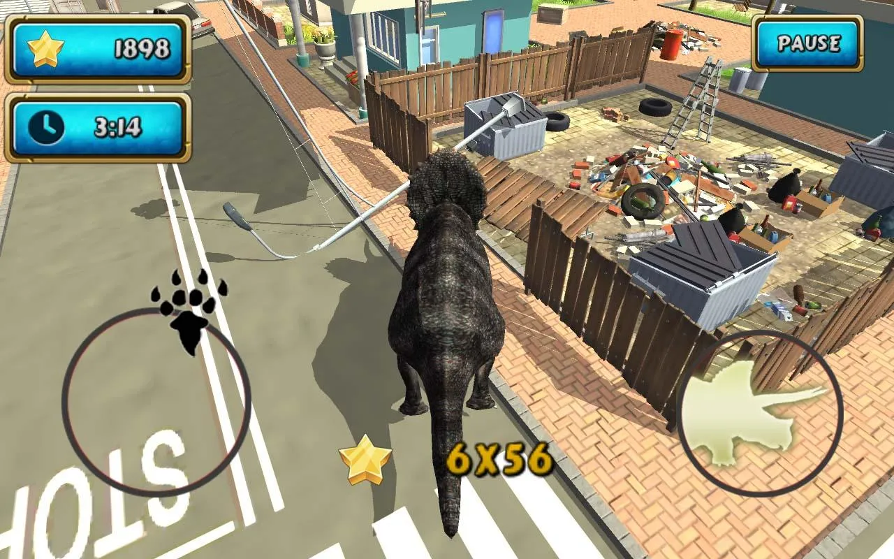 Dinosaur Simulator 2 Dino City | Indus Appstore | Screenshot