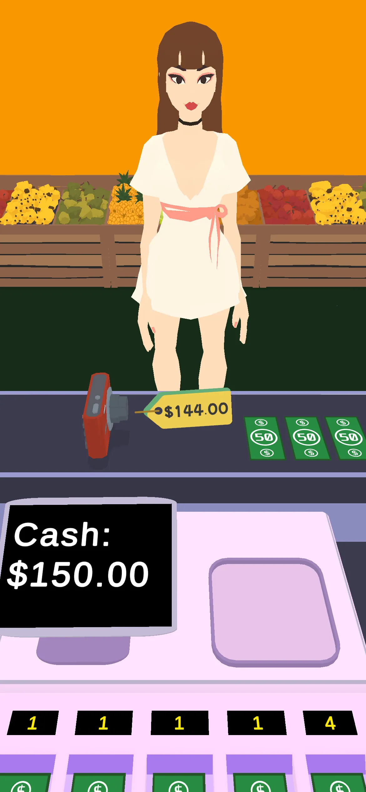 Cashier games - Cash register | Indus Appstore | Screenshot