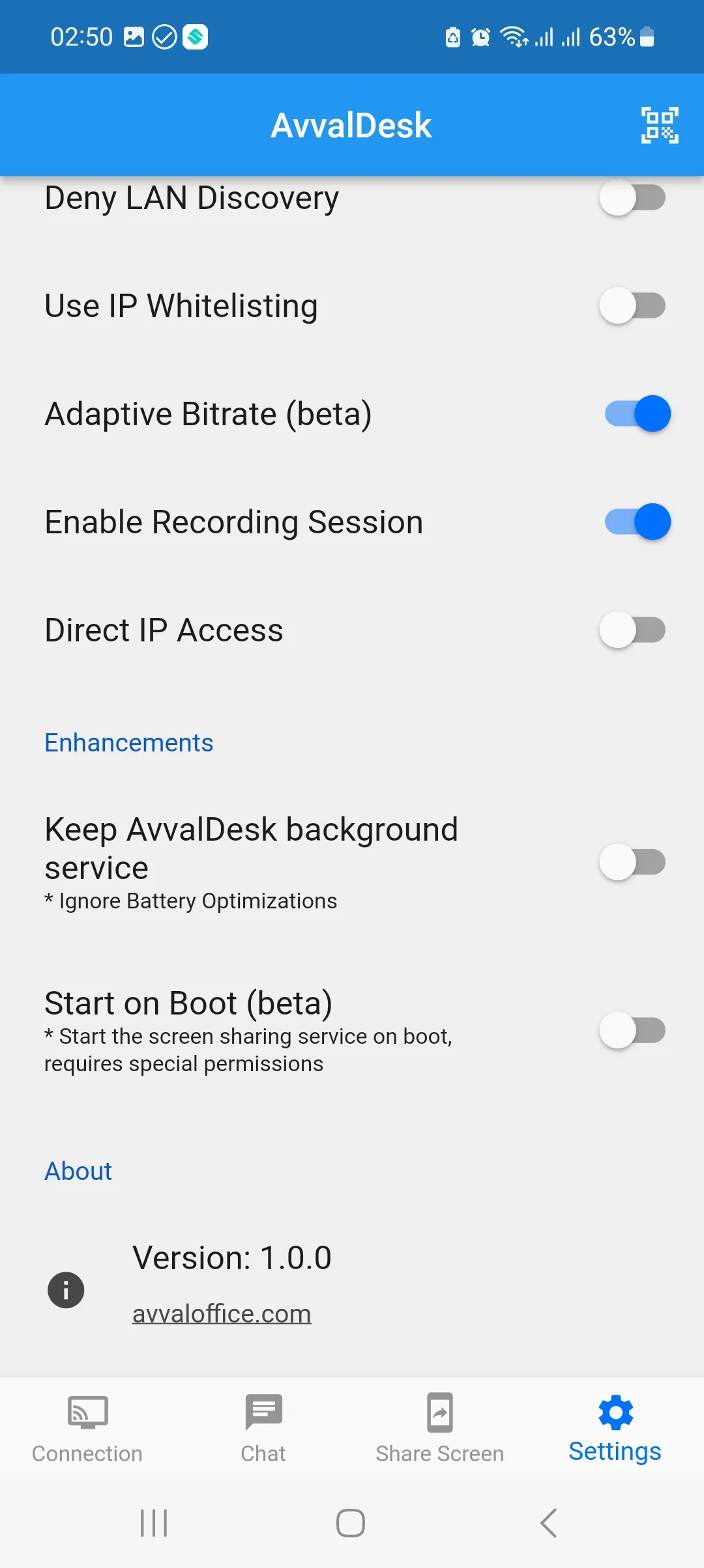 AvvalDesk Remote Desktop | Indus Appstore | Screenshot