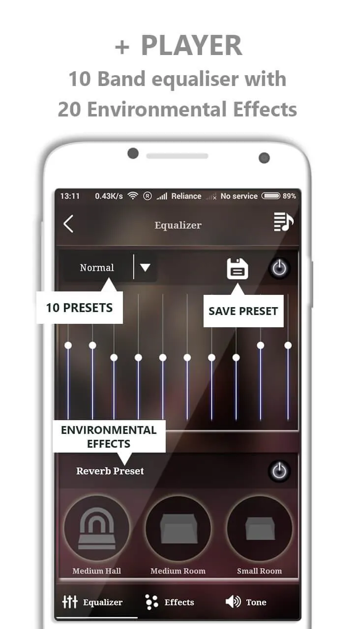 Fx Music Player + Equalizer | Indus Appstore | Screenshot