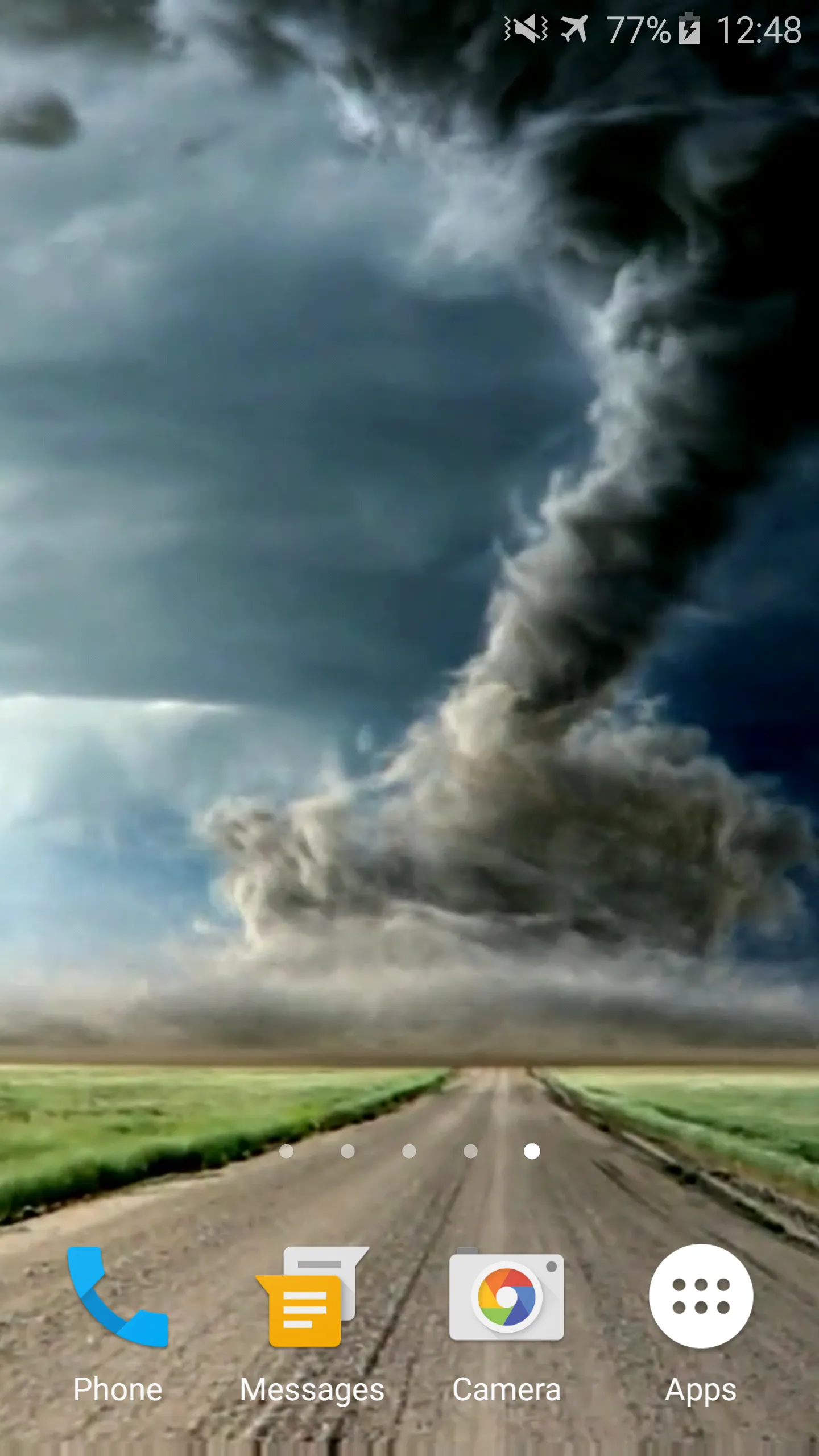 Tornado Video Live Wallpaper | Indus Appstore | Screenshot