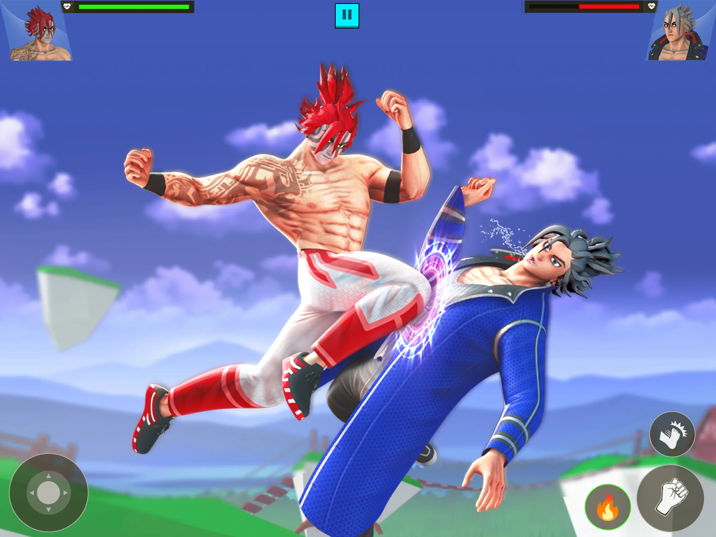 Anime Fighting Game | Indus Appstore | Screenshot