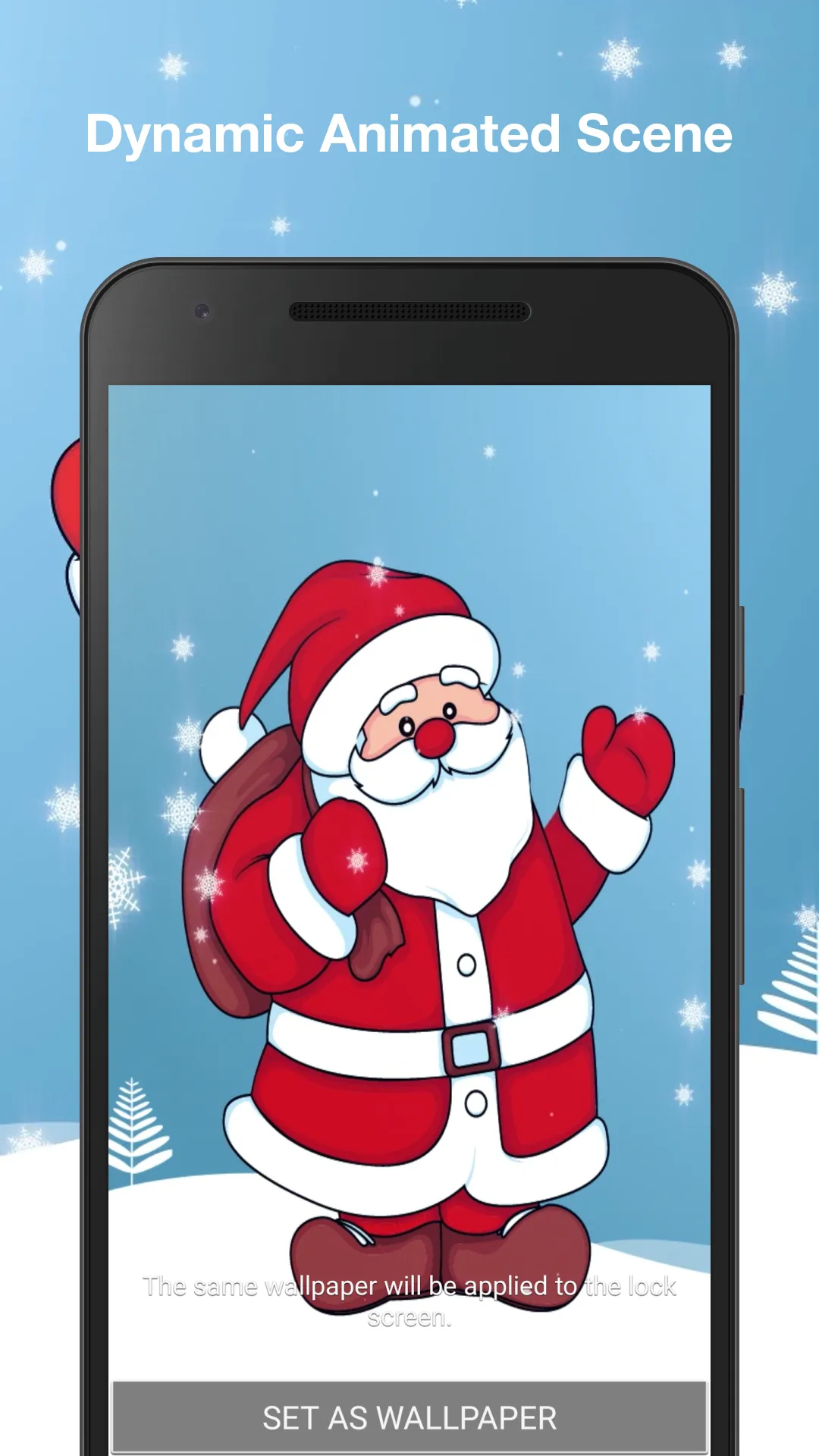 Santa Claus Live Wallpaper | Indus Appstore | Screenshot