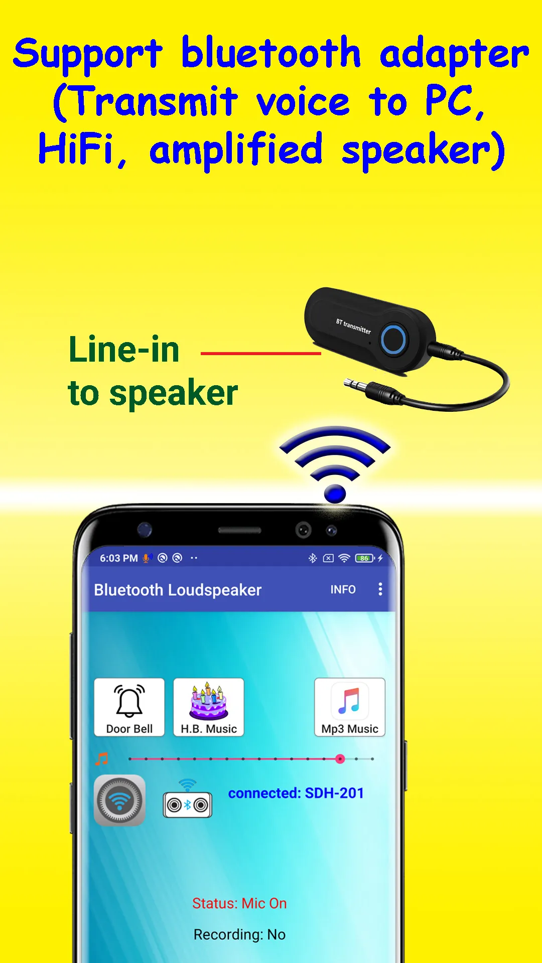 Bluetooth Loudspeaker | Indus Appstore | Screenshot