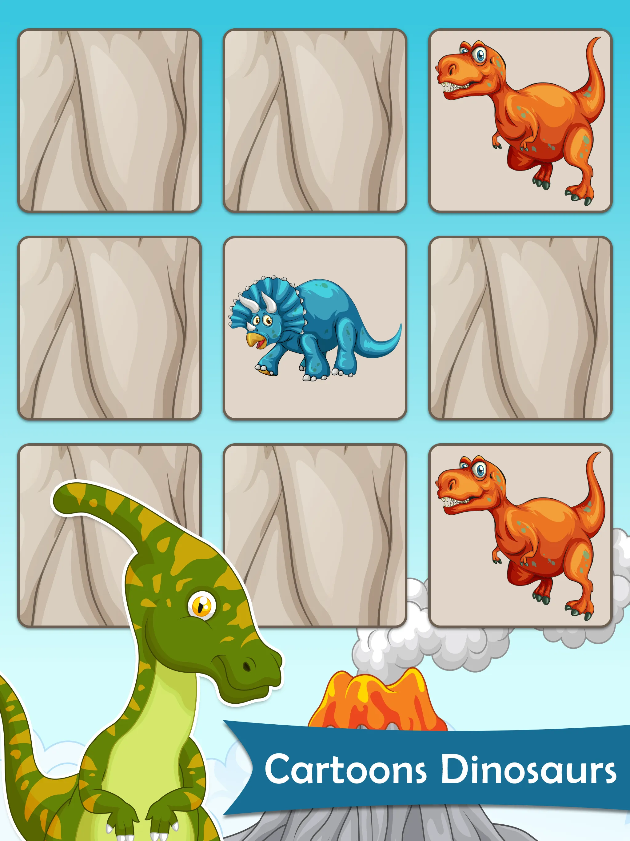 Dinosaurs Memory | Indus Appstore | Screenshot