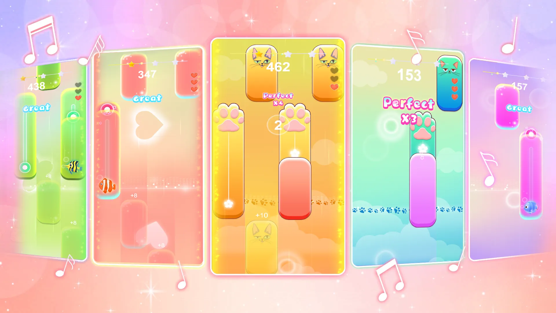 PopCat Tiles: Piano & Music | Indus Appstore | Screenshot