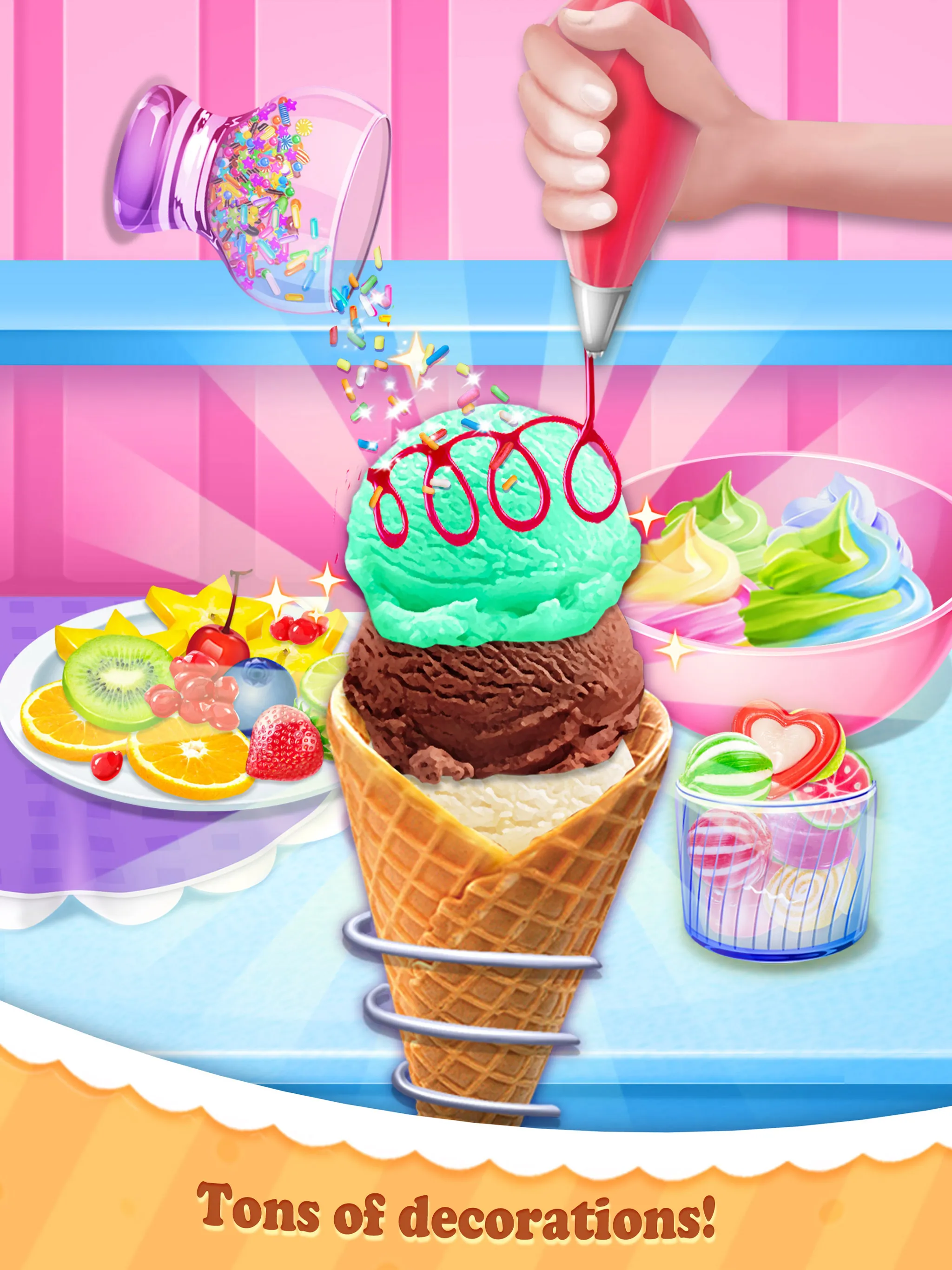 Ice Cream Maker - Street Food | Indus Appstore | Screenshot