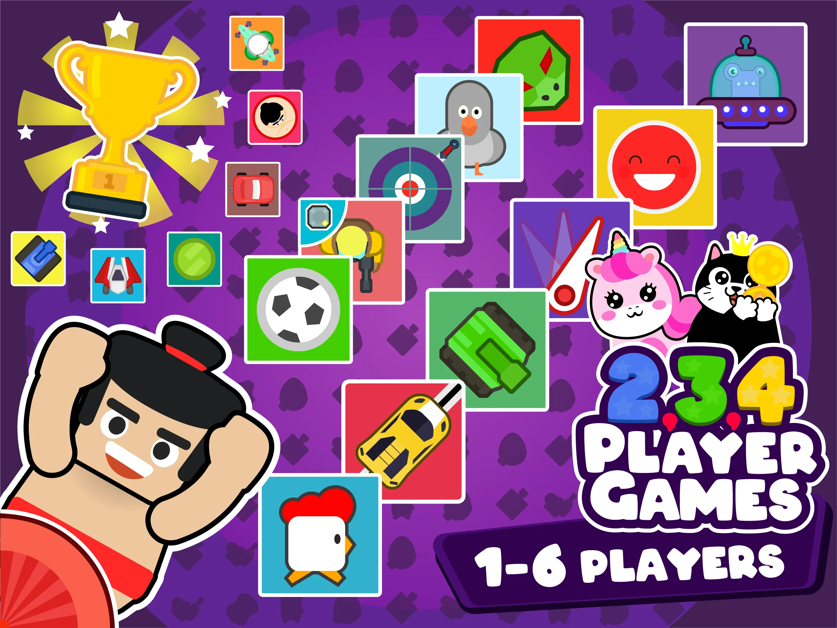 2 3 4 Player Mini Games | Indus Appstore | Screenshot