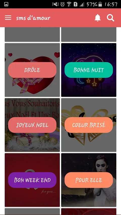 sms d'amour touchants 2025 | Indus Appstore | Screenshot