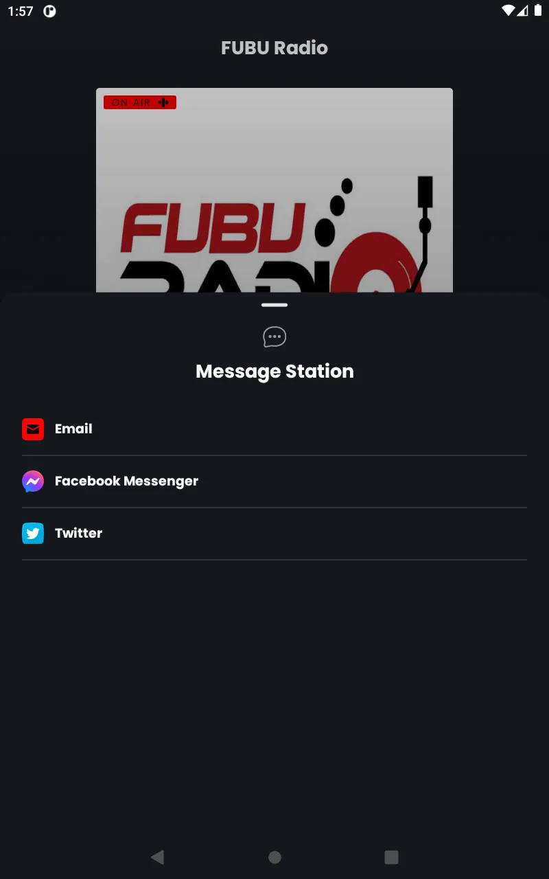 FUBU RADIO | Indus Appstore | Screenshot