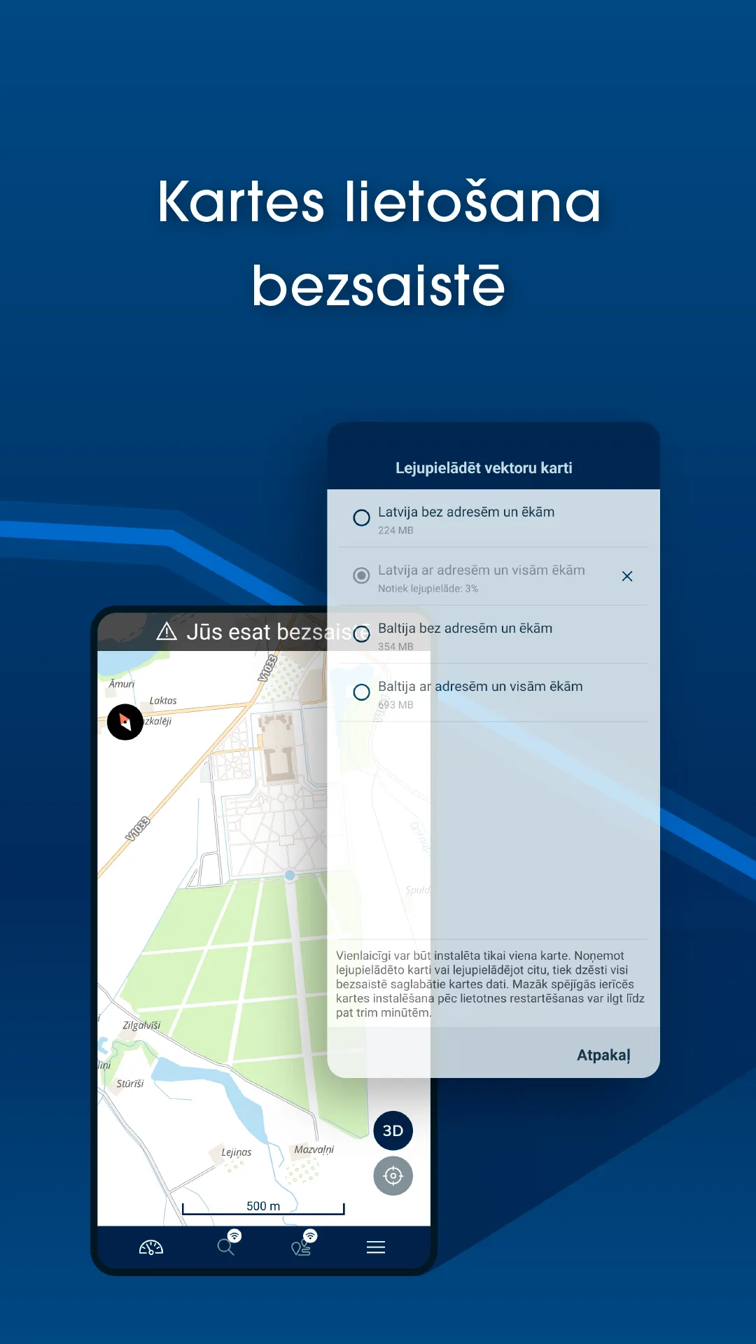 BalticMaps | Indus Appstore | Screenshot