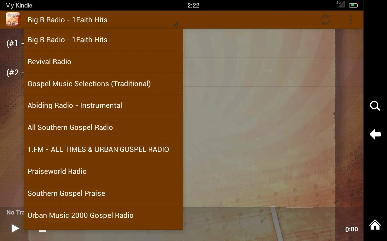 Gospel Music Radio (Christian) | Indus Appstore | Screenshot