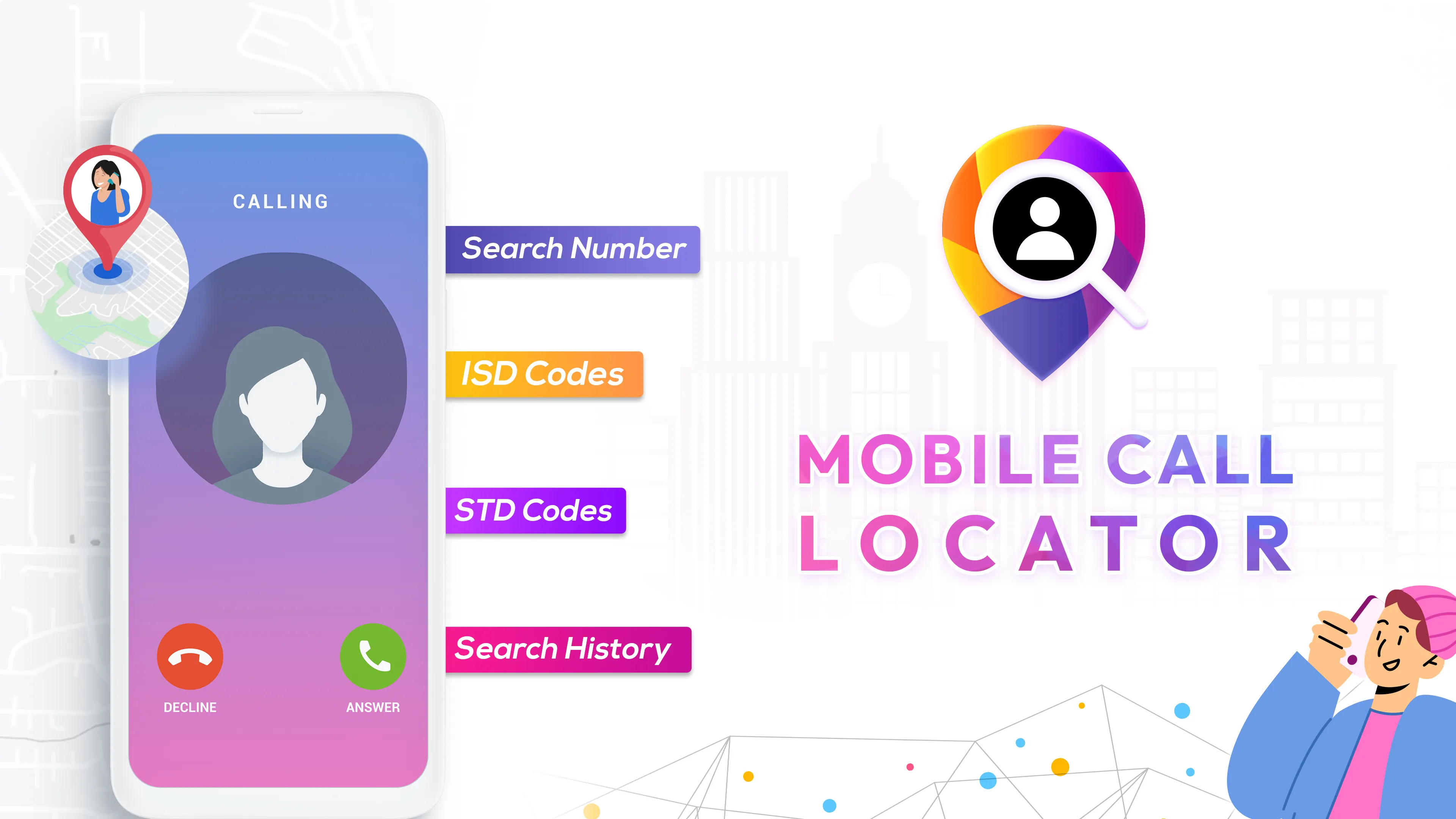 Mobile Call Locator | Indus Appstore | Screenshot