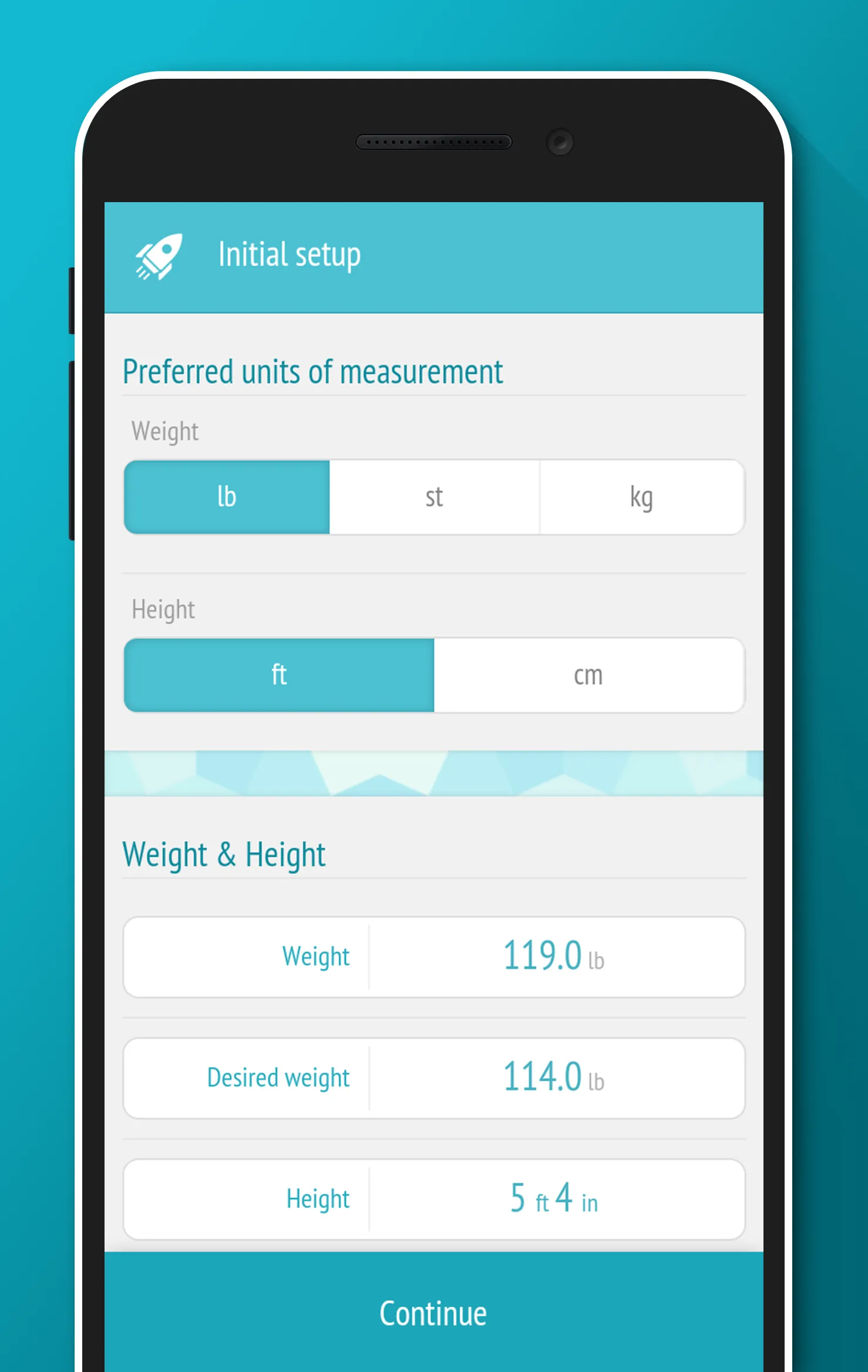 Weight tracker, BMI Calculator | Indus Appstore | Screenshot