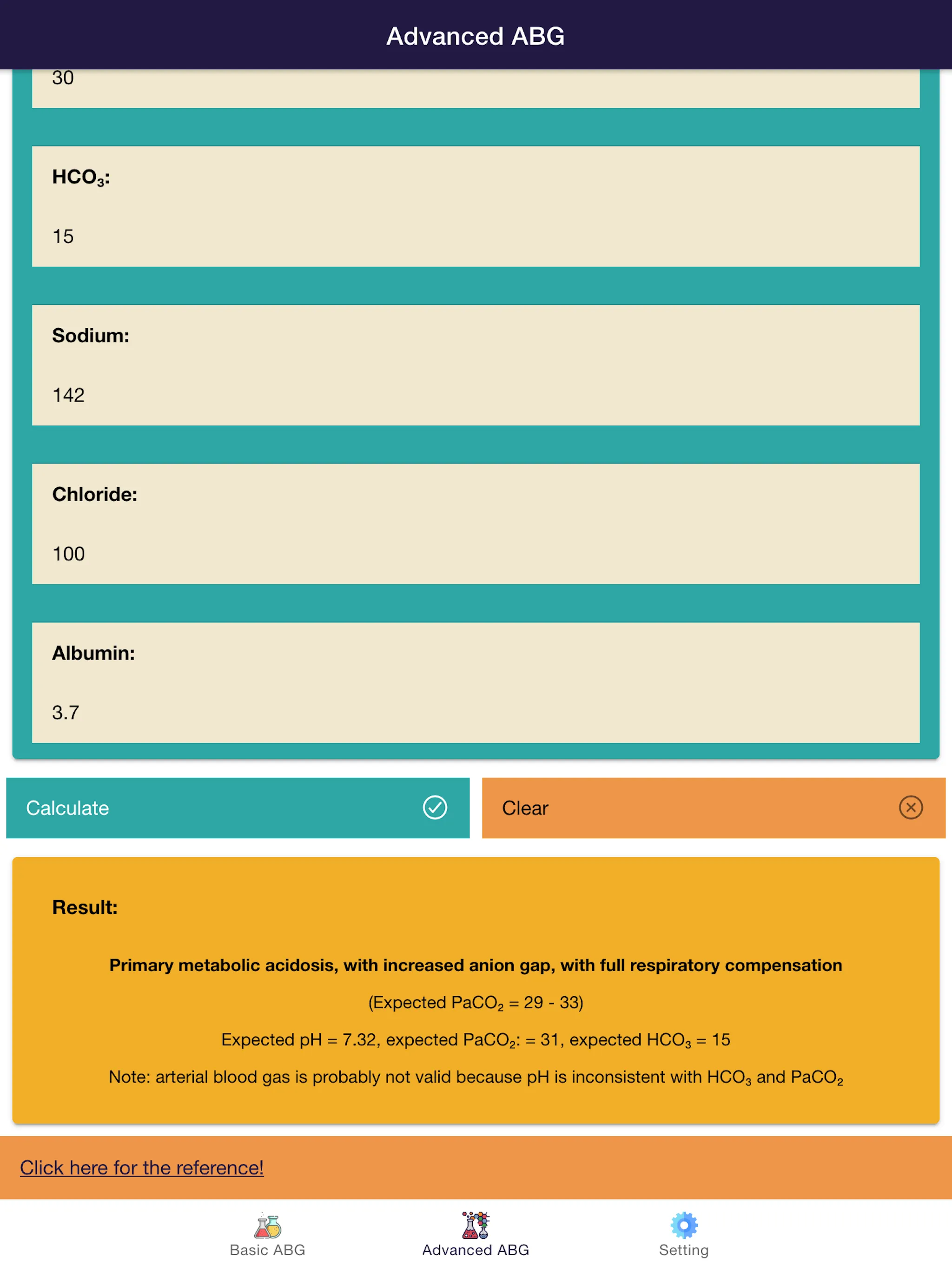 Complete ABG Analysis | Indus Appstore | Screenshot