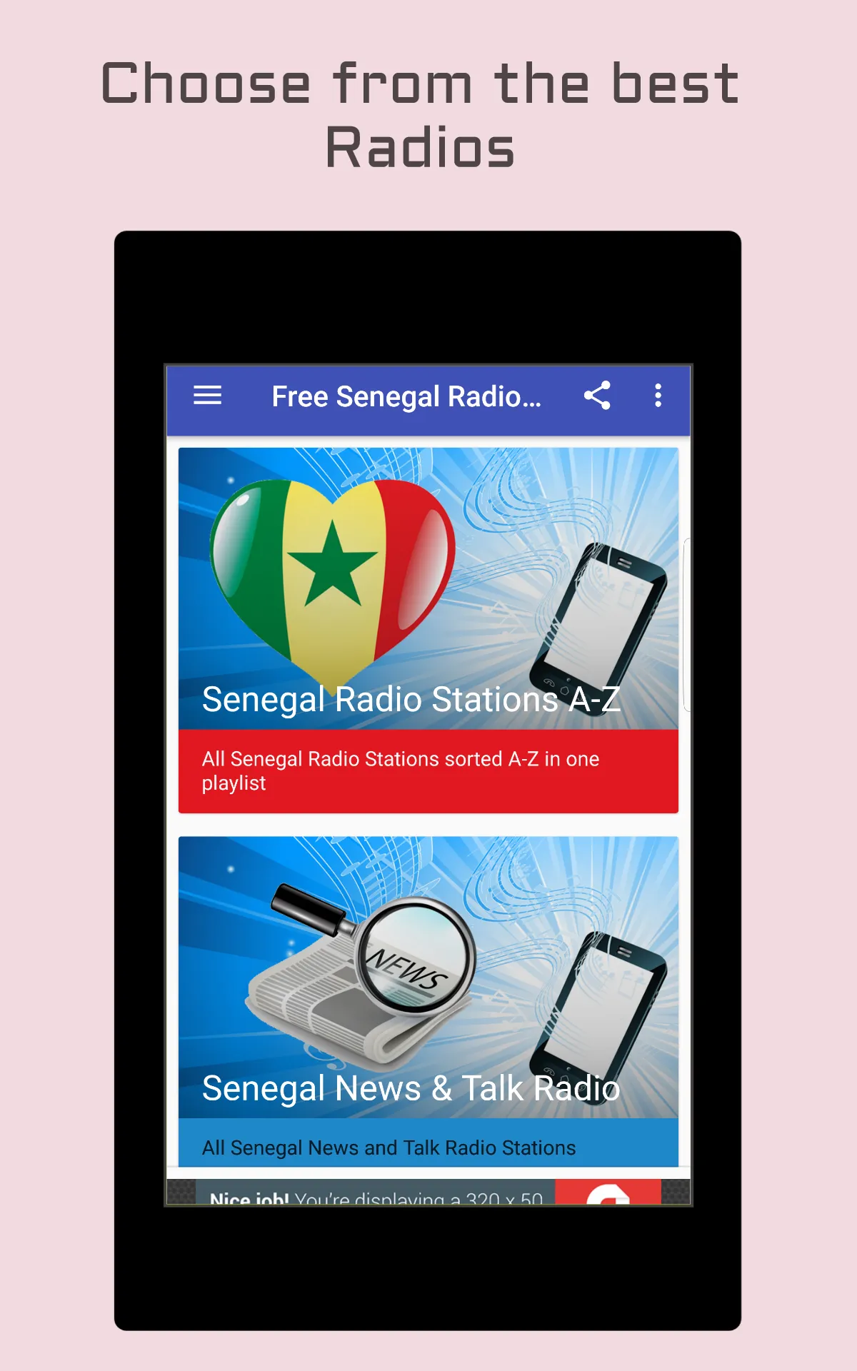 Senegal Radio Stations | Indus Appstore | Screenshot