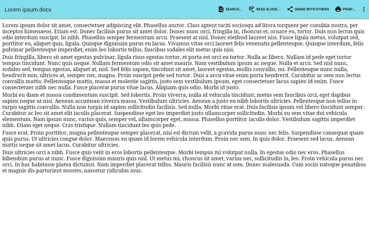 Office Documents Viewer | Indus Appstore | Screenshot
